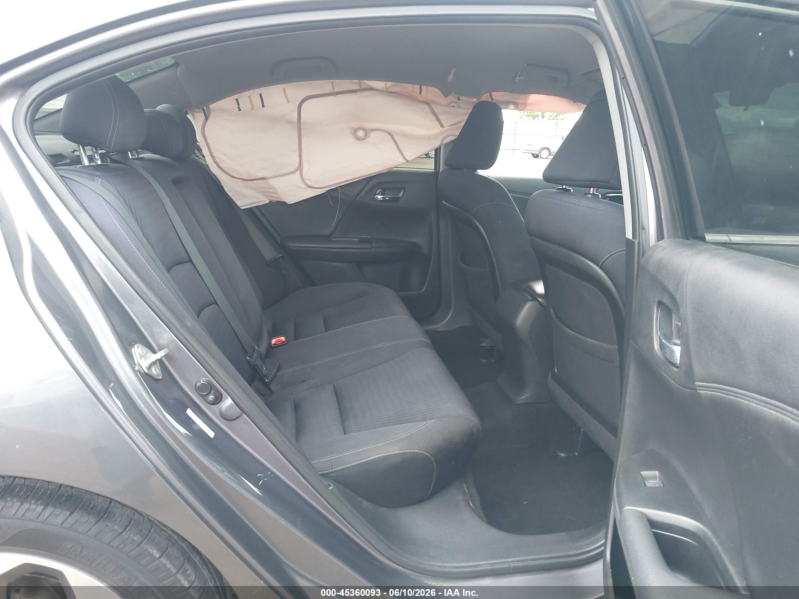 2014 Honda Accord Sport Gray vin: 1HGCR2F52EA280279