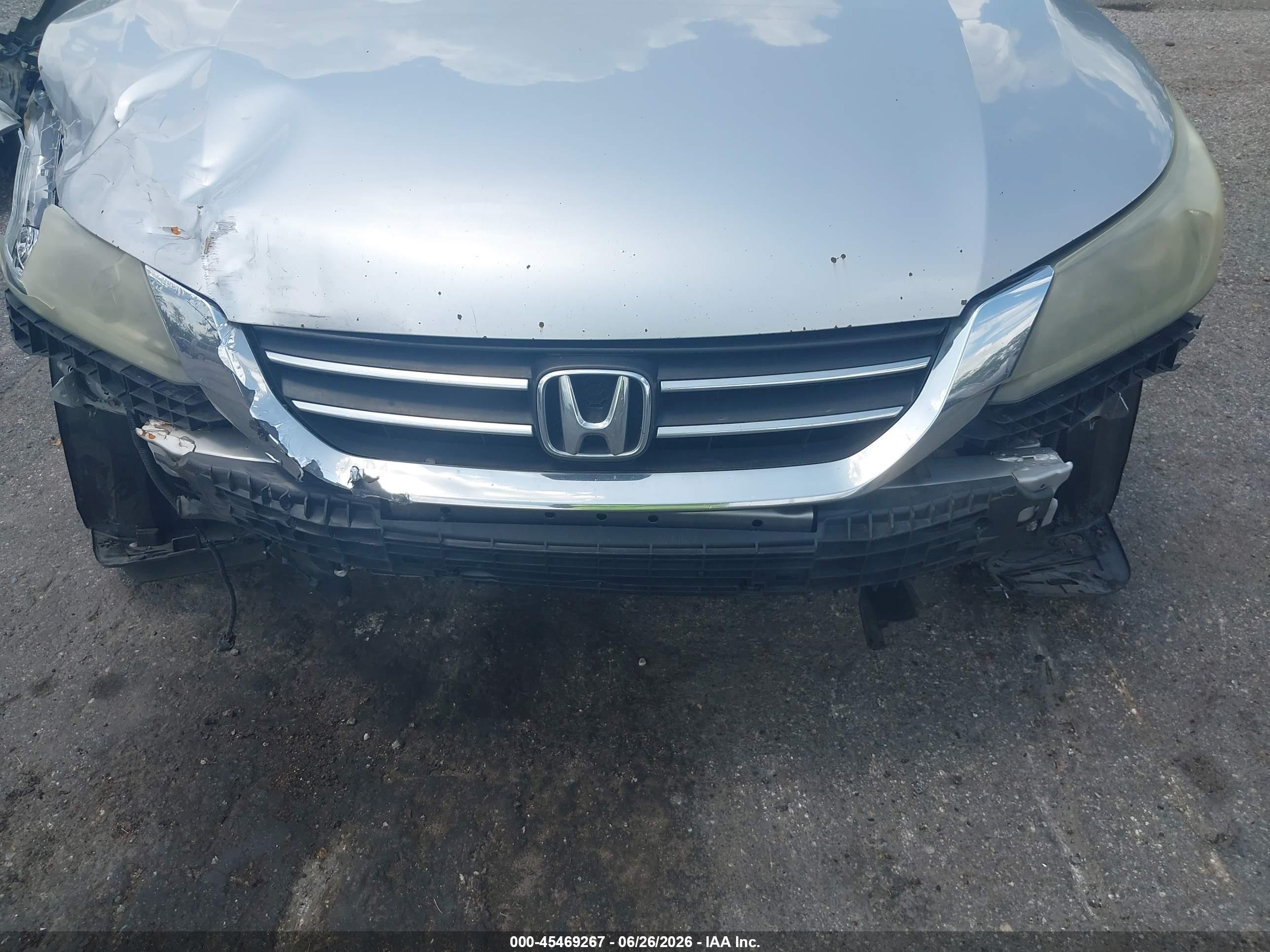 2014 Honda Accord Sport Silver vin: 1HGCR2F52EA282985