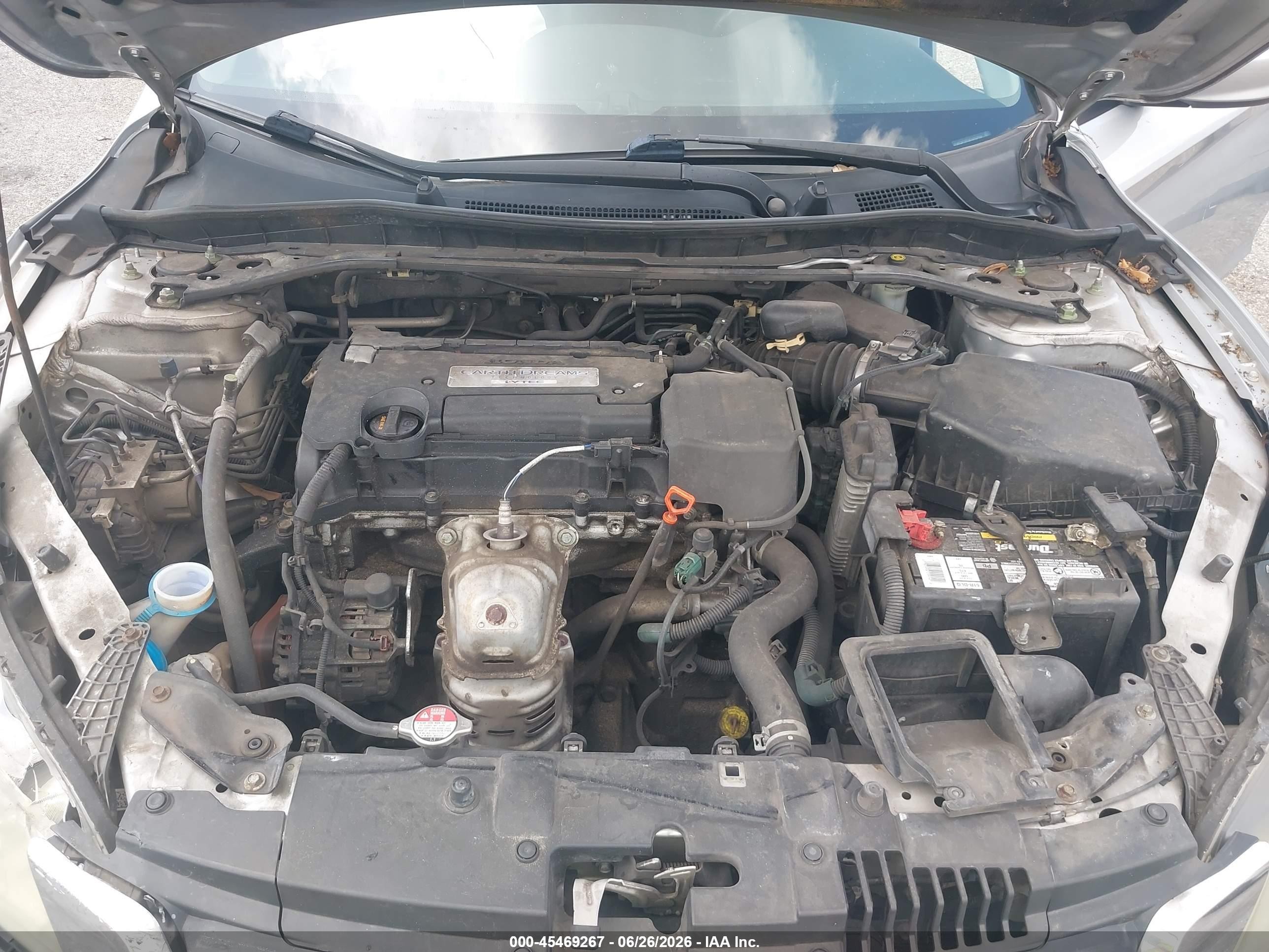2014 Honda Accord Sport Silver vin: 1HGCR2F52EA282985