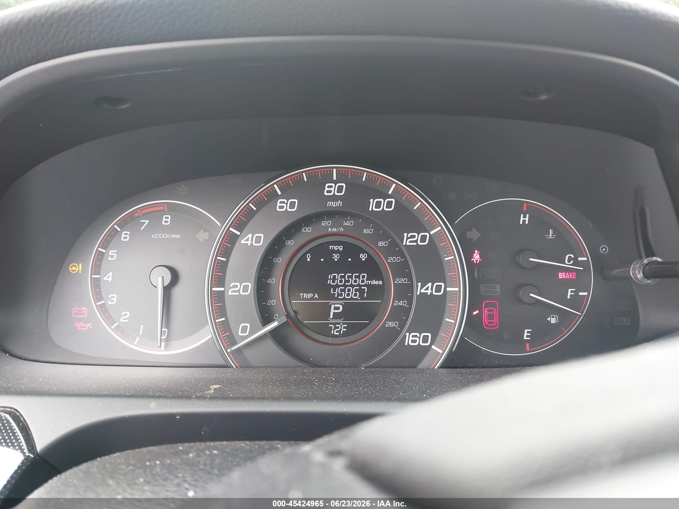 2015 Honda Accord Sport Maroon vin: 1HGCR2F52FA033751