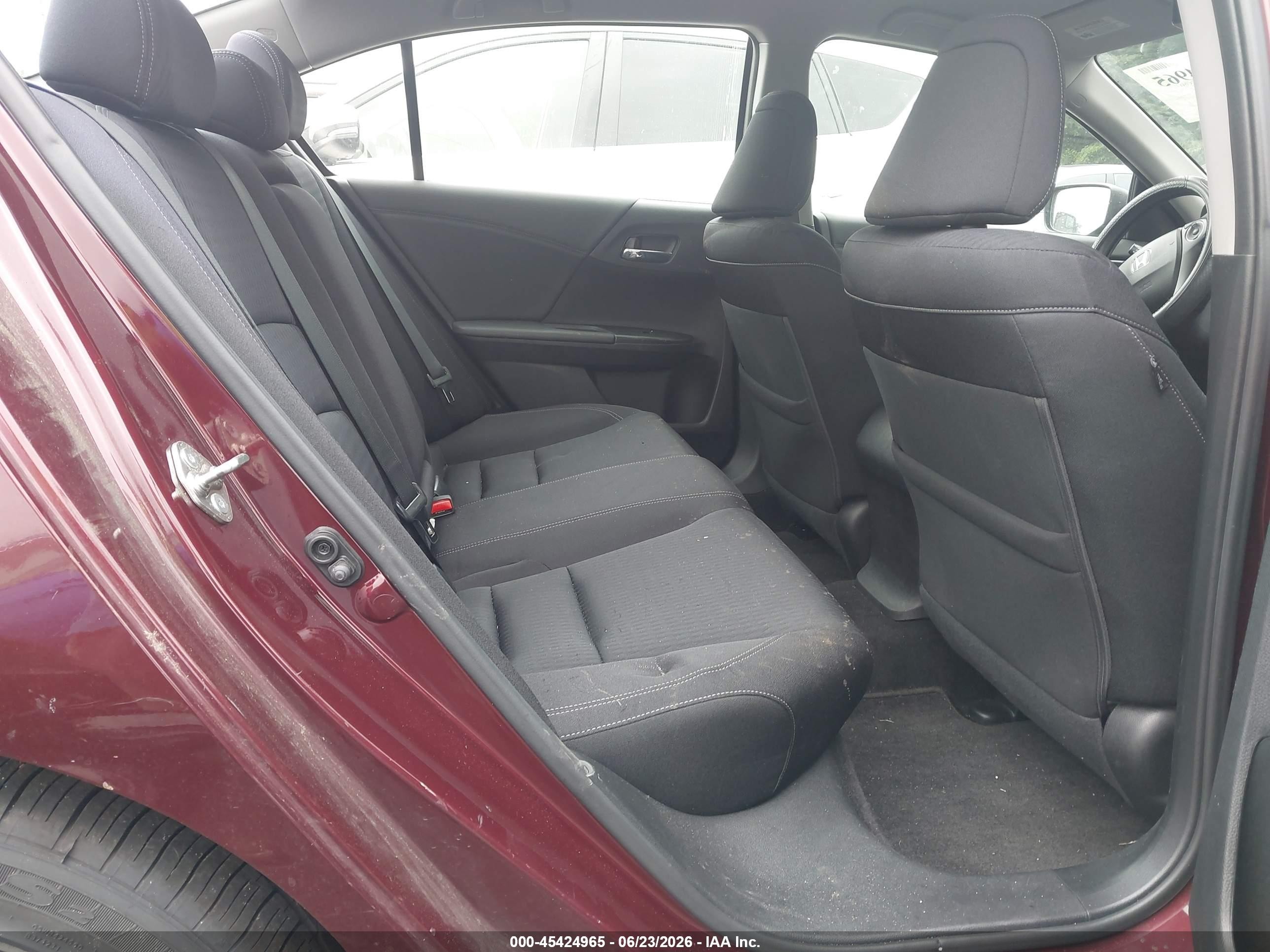 2015 Honda Accord Sport Maroon vin: 1HGCR2F52FA033751