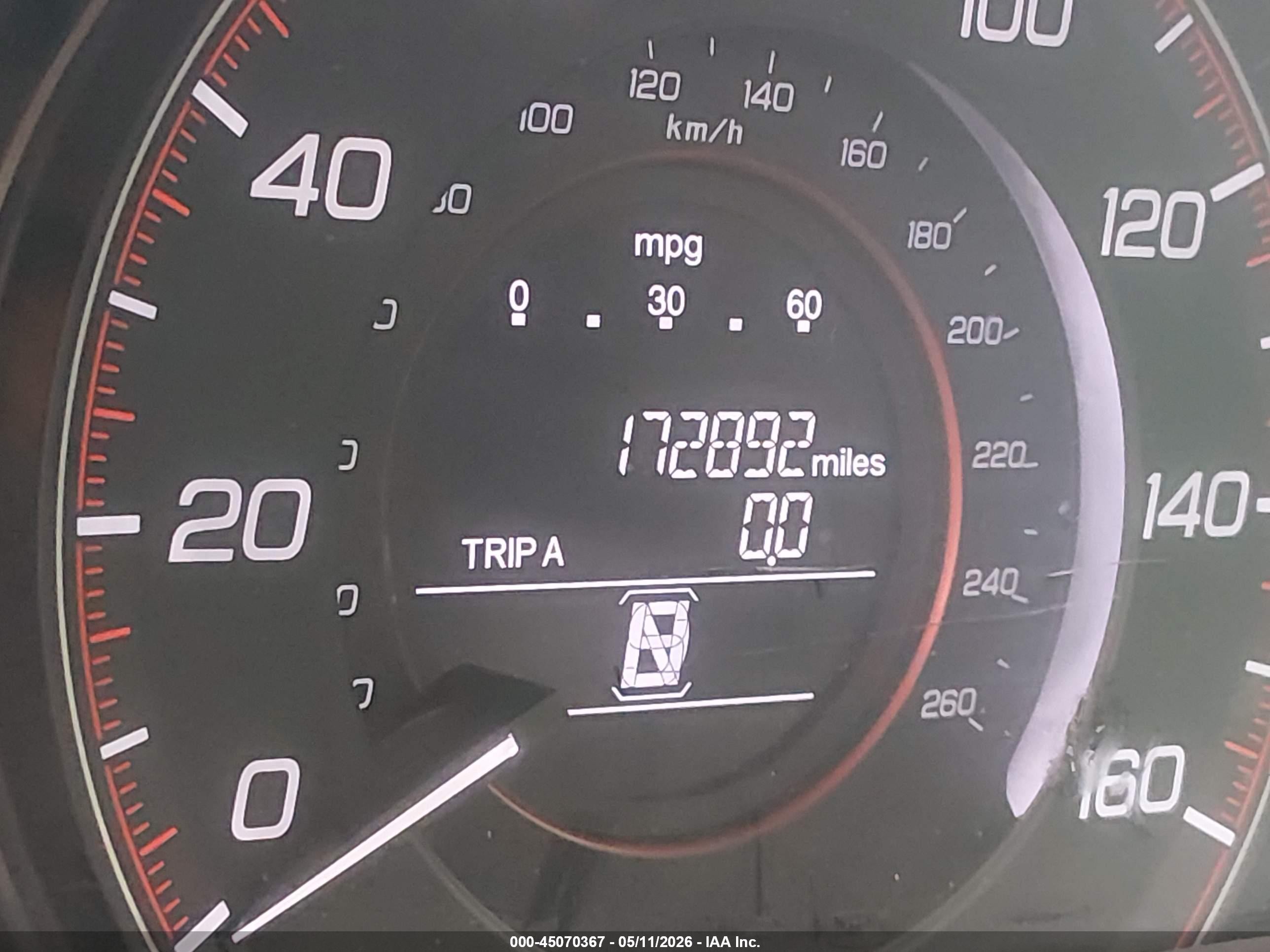 2015 Honda Accord Sport Gray vin: 1HGCR2F52FA036410