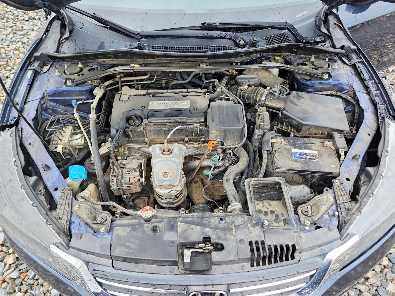 2015 Honda Accord Sport Синий vin: 1HGCR2F52FA044197
