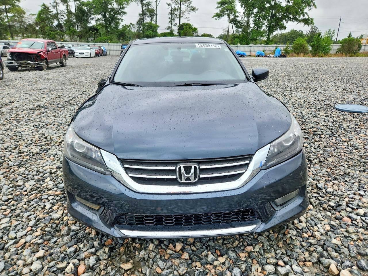 2015 Honda Accord Sport Синий vin: 1HGCR2F52FA044197