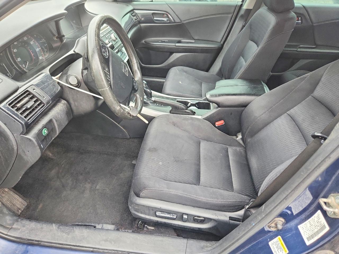 2015 Honda Accord Sport Синий vin: 1HGCR2F52FA044197