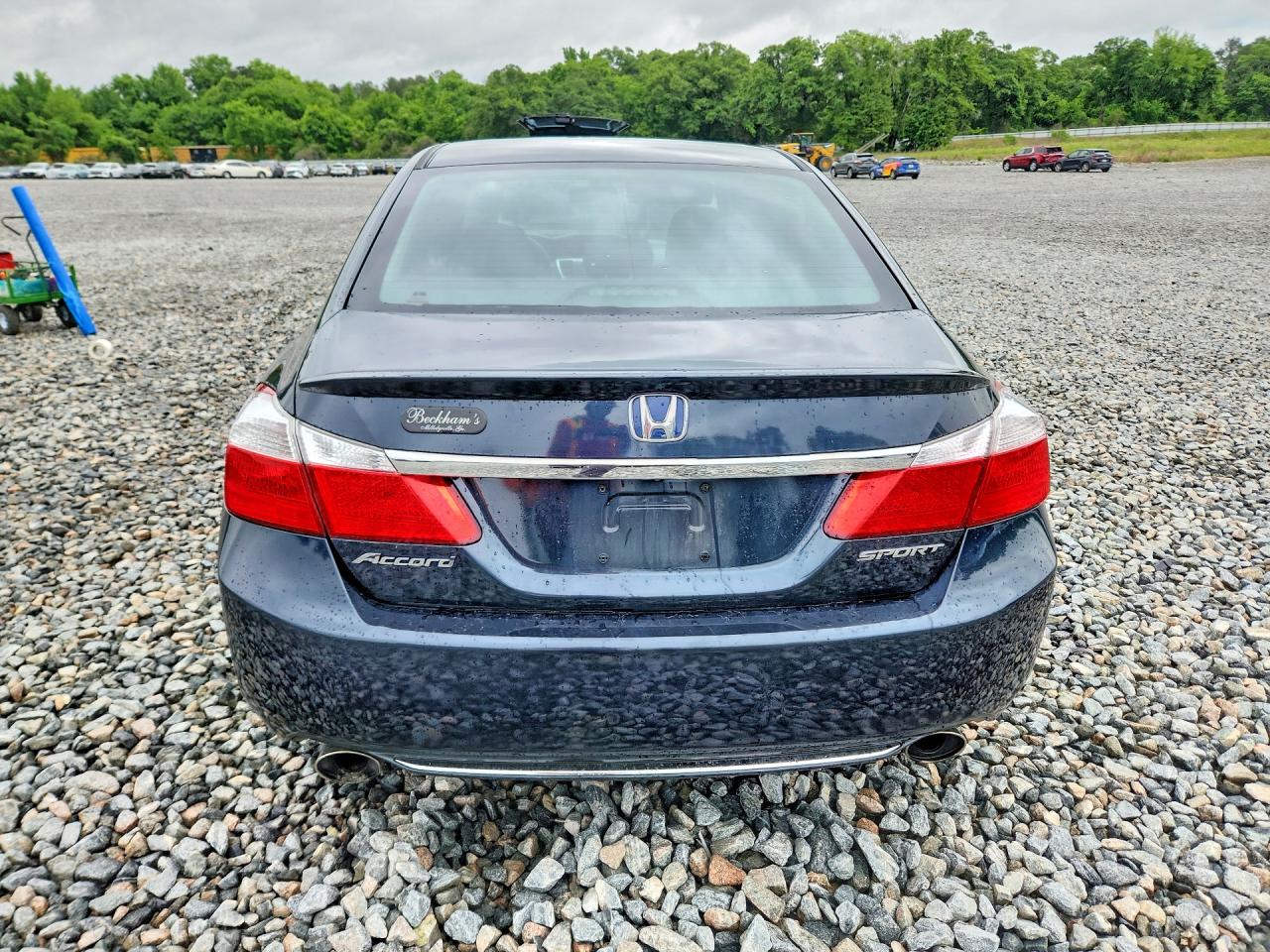 2015 Honda Accord Sport Синий vin: 1HGCR2F52FA044197