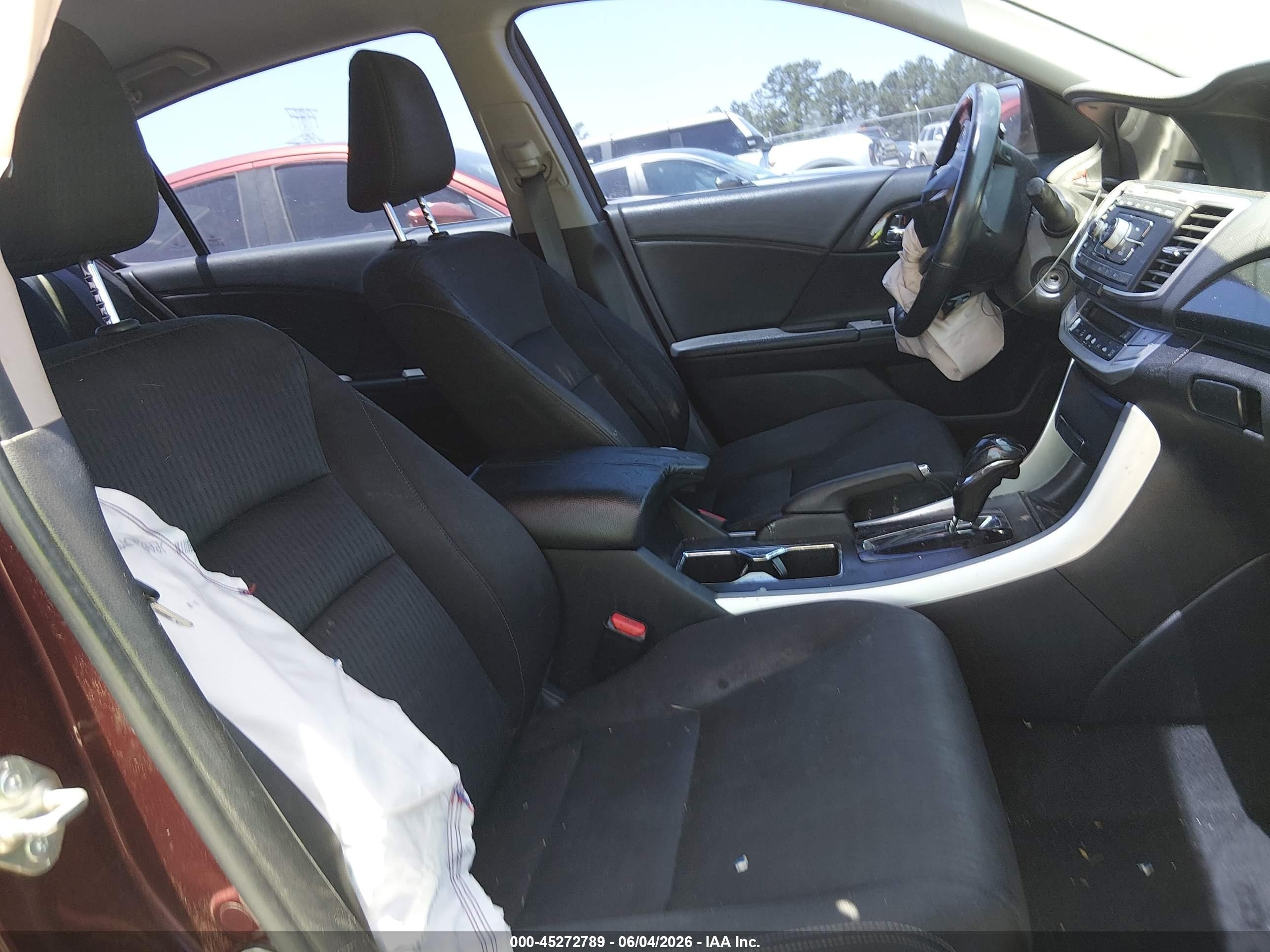 2015 Honda Accord Sport Бордовый vin: 1HGCR2F52FA049657