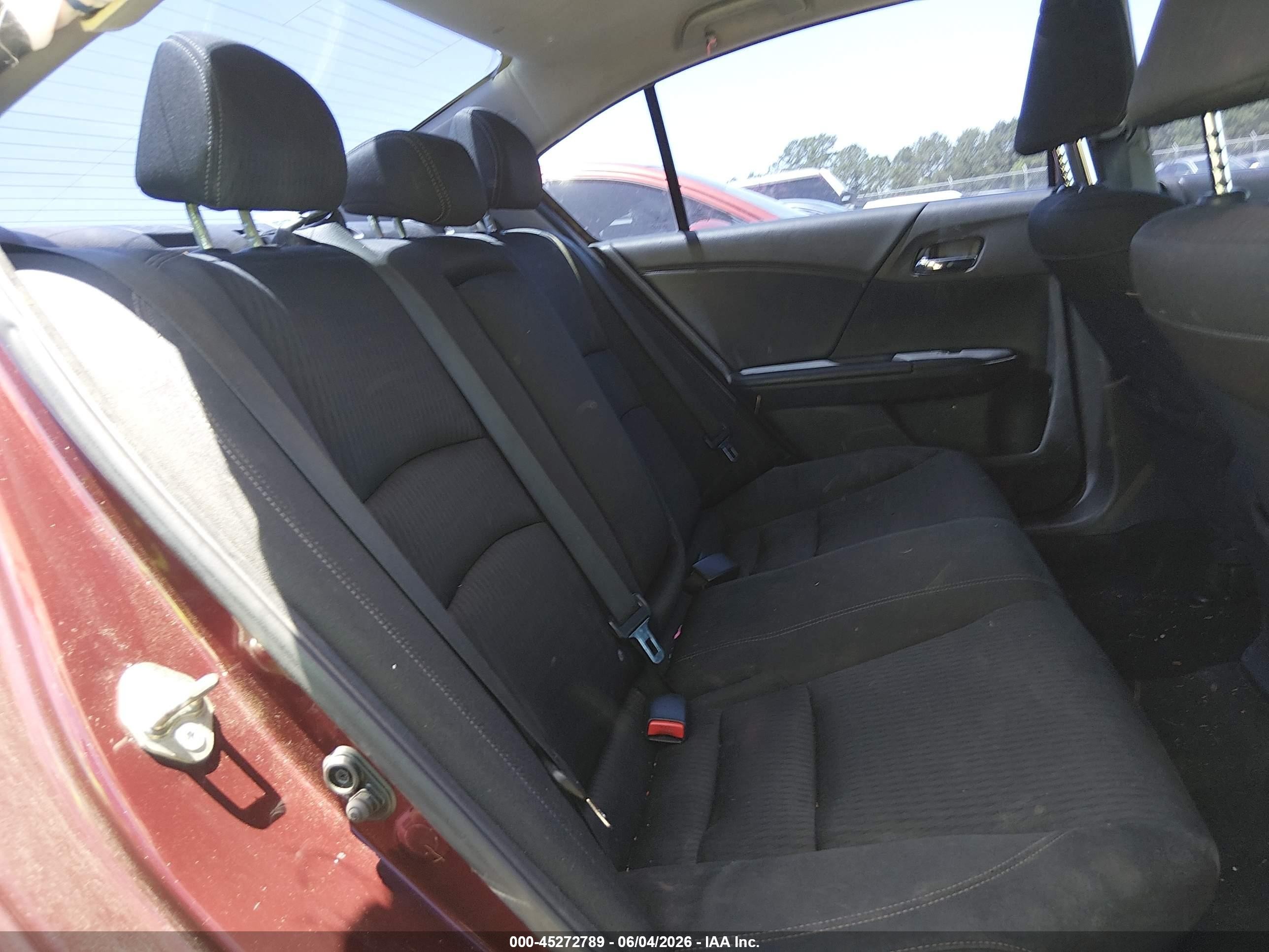 2015 Honda Accord Sport Бордовый vin: 1HGCR2F52FA049657