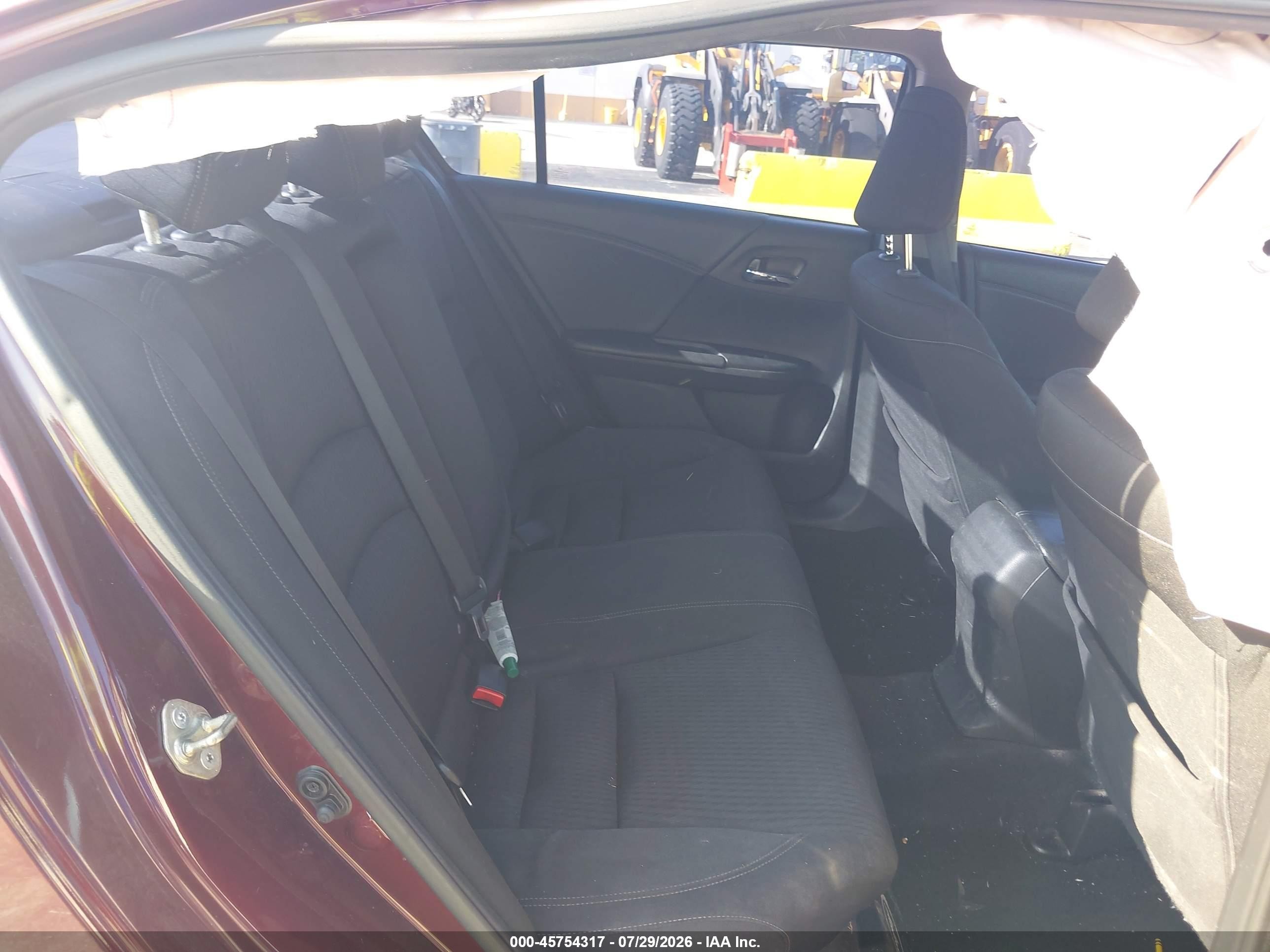 2015 Honda Accord Sport Maroon vin: 1HGCR2F52FA049657
