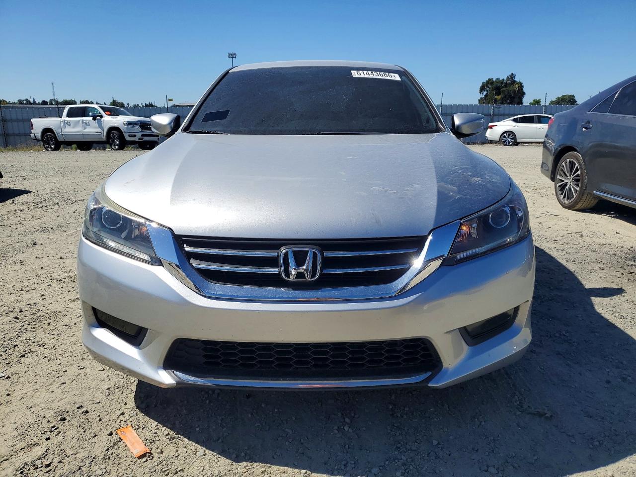 2015 Honda Accord Sport Silver vin: 1HGCR2F52FA089303