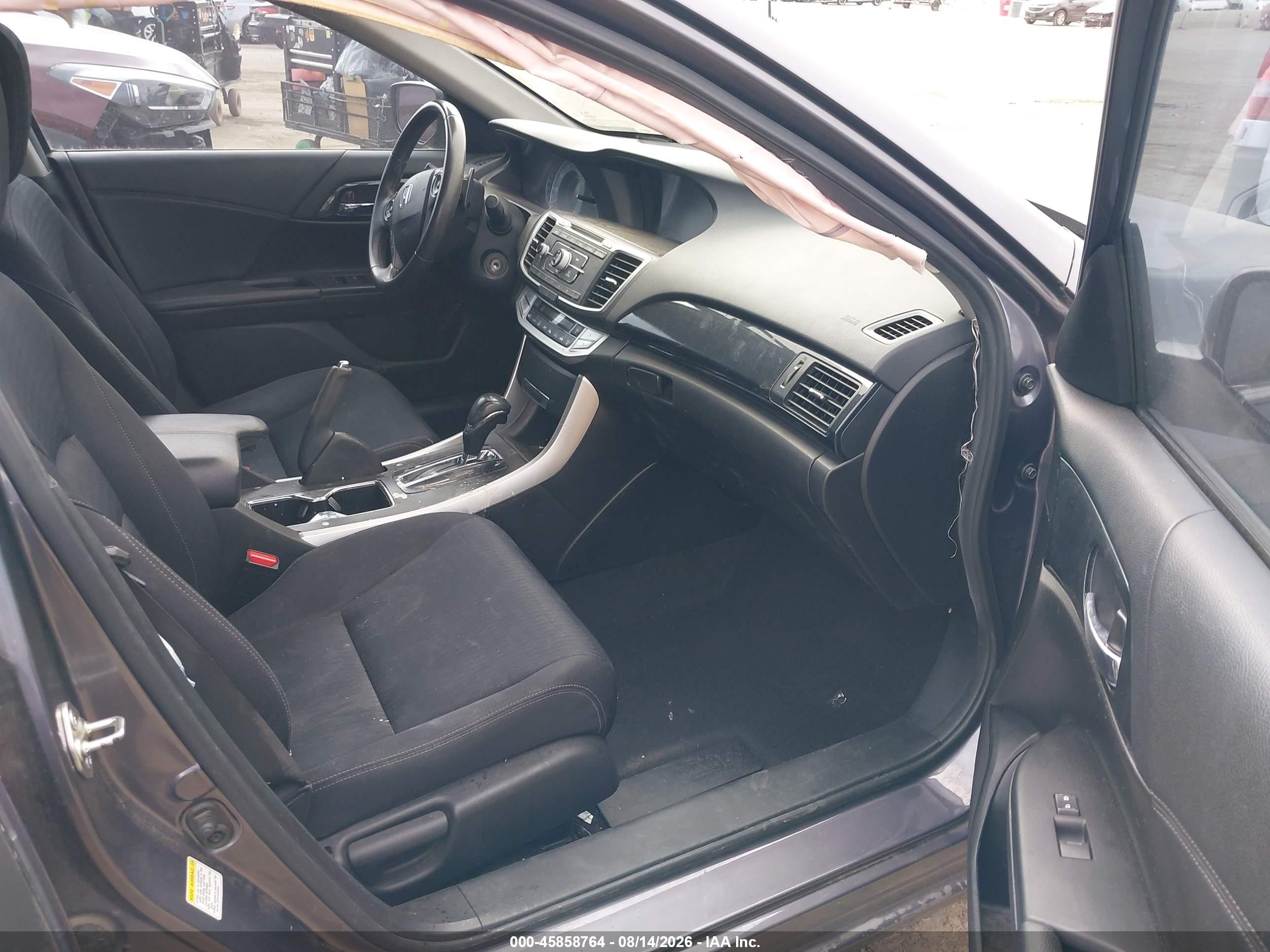 2015 Honda Accord Sport Серый vin: 1HGCR2F52FA091147