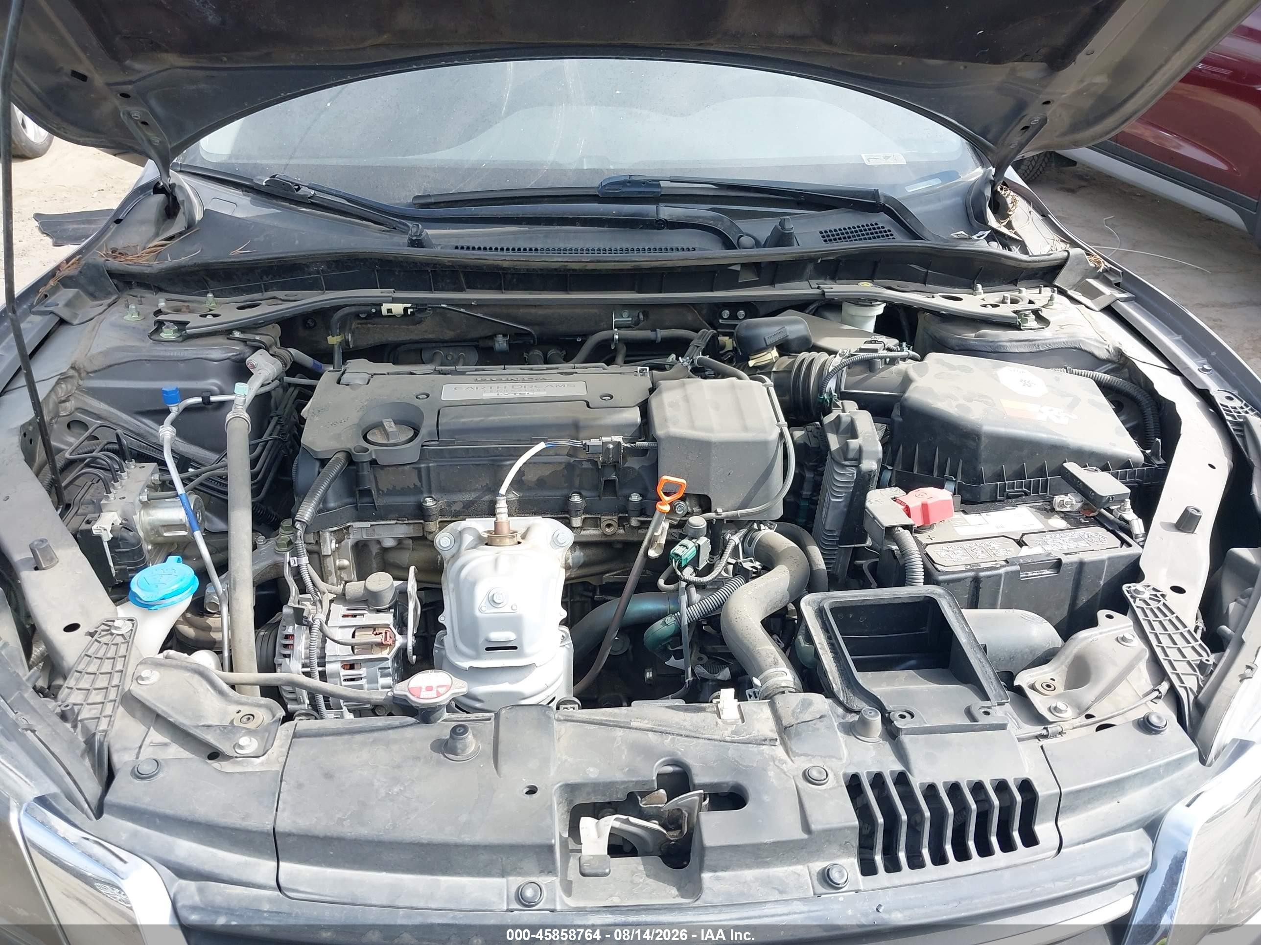 2015 Honda Accord Sport Серый vin: 1HGCR2F52FA091147