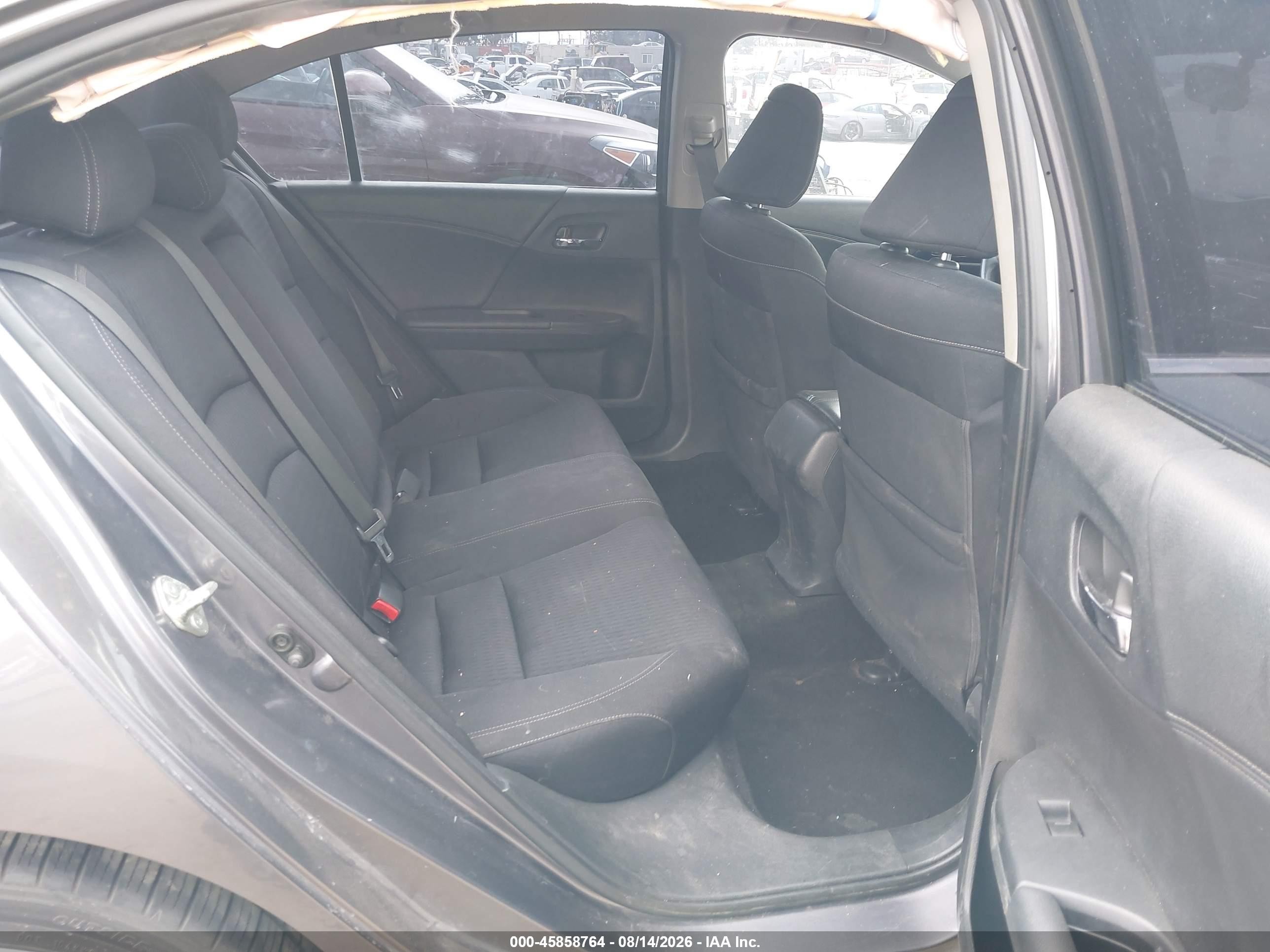 2015 Honda Accord Sport Серый vin: 1HGCR2F52FA091147