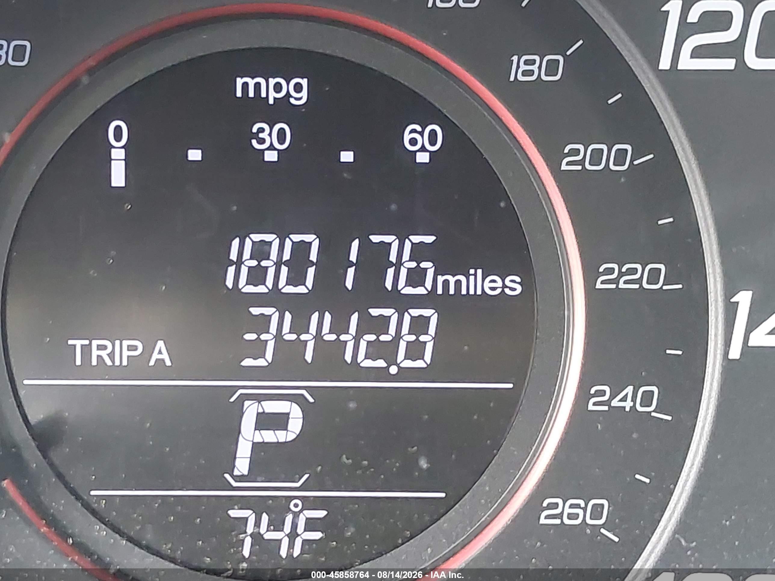2015 Honda Accord Sport Серый vin: 1HGCR2F52FA091147