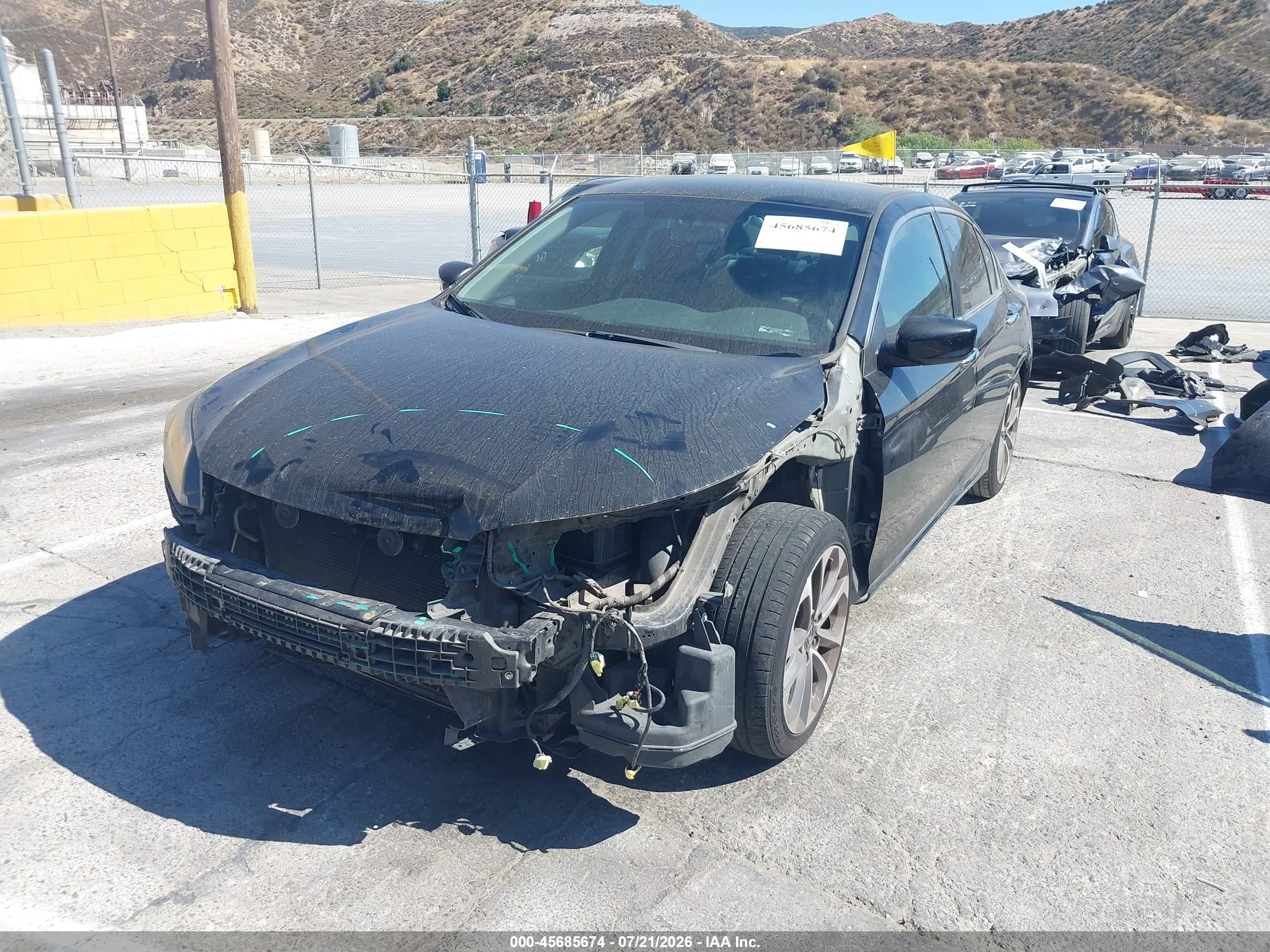 2015 Honda Accord Sport Black vin: 1HGCR2F52FA105368
