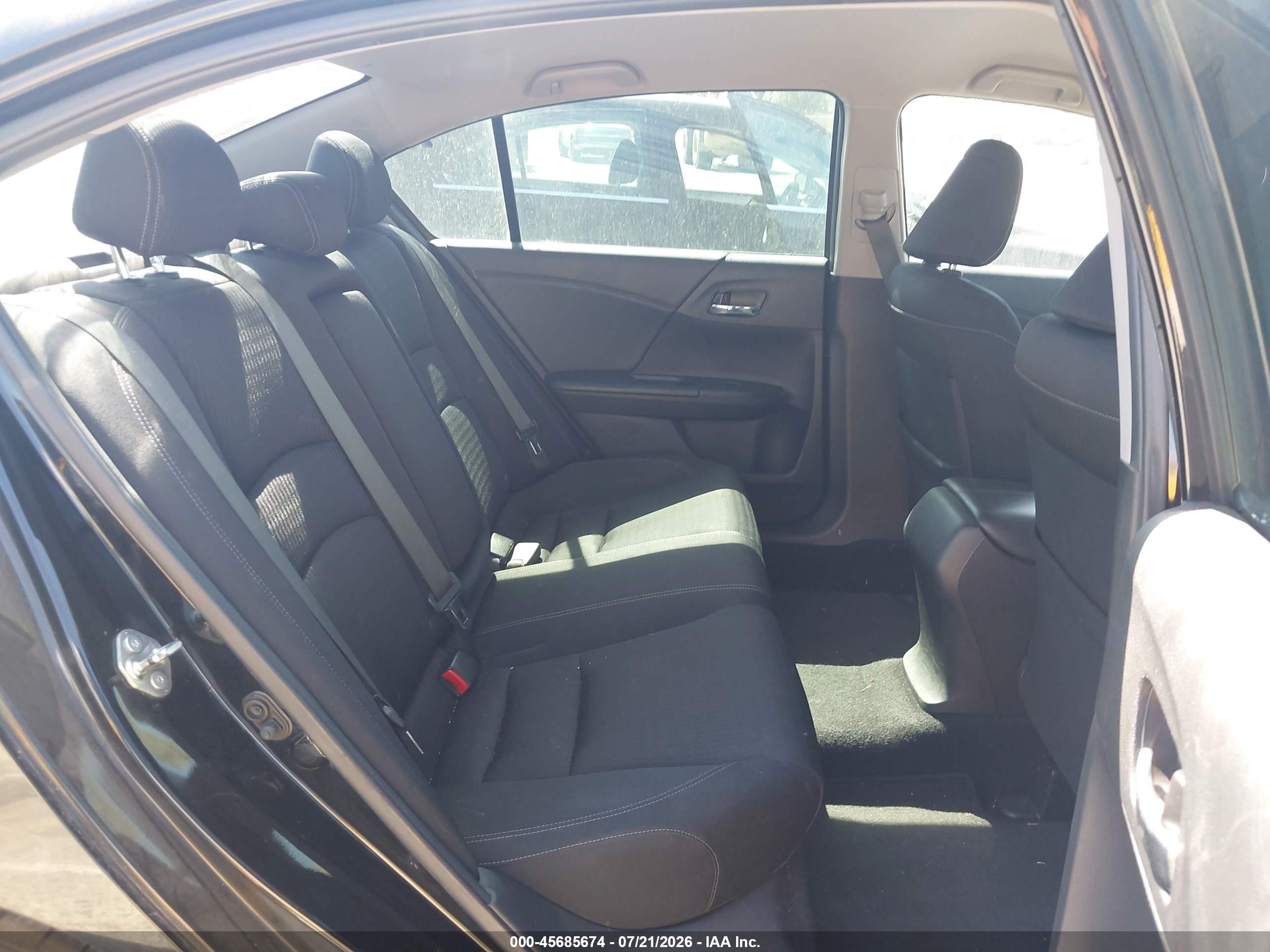 2015 Honda Accord Sport Black vin: 1HGCR2F52FA105368
