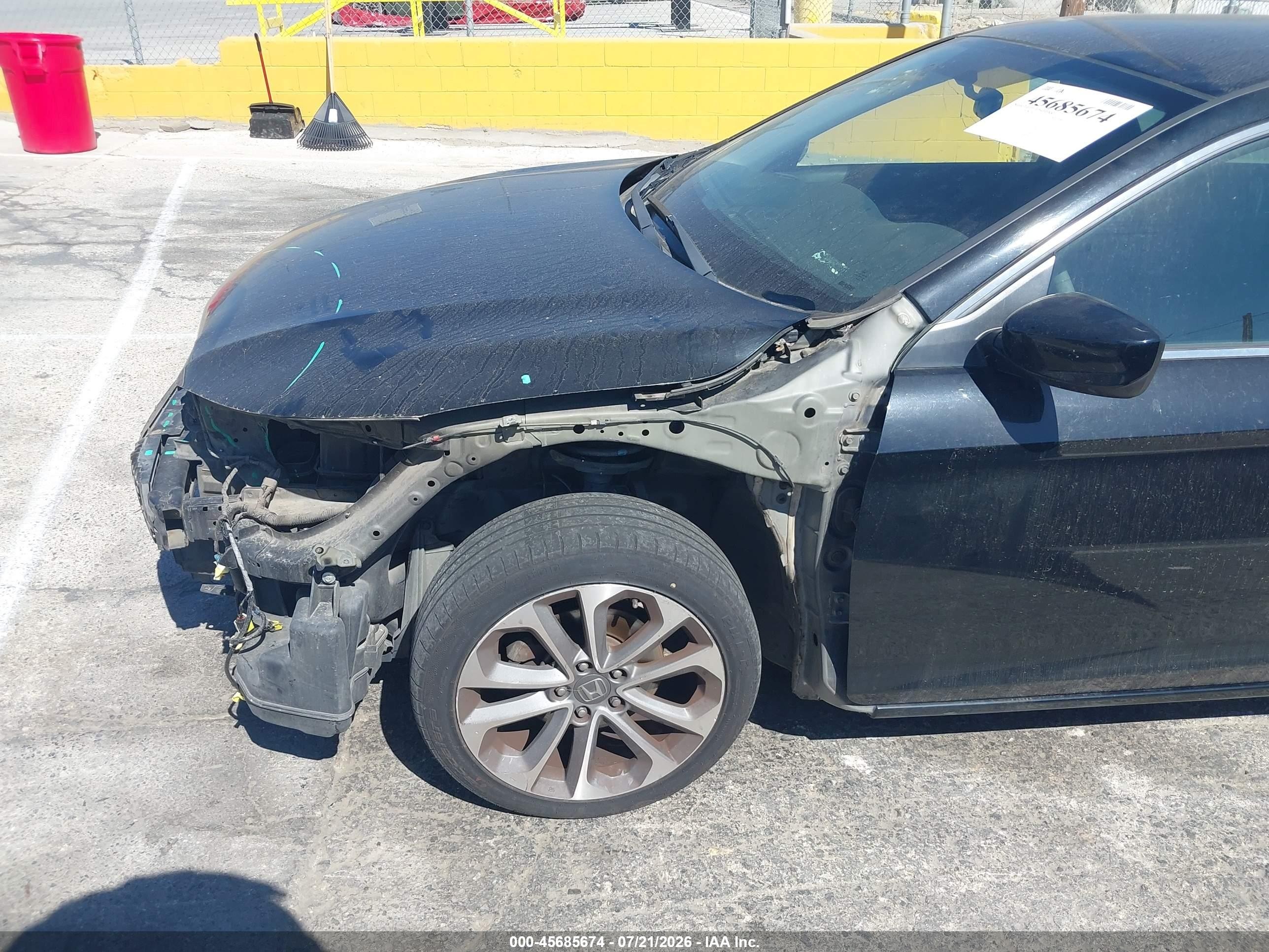 2015 Honda Accord Sport Black vin: 1HGCR2F52FA105368