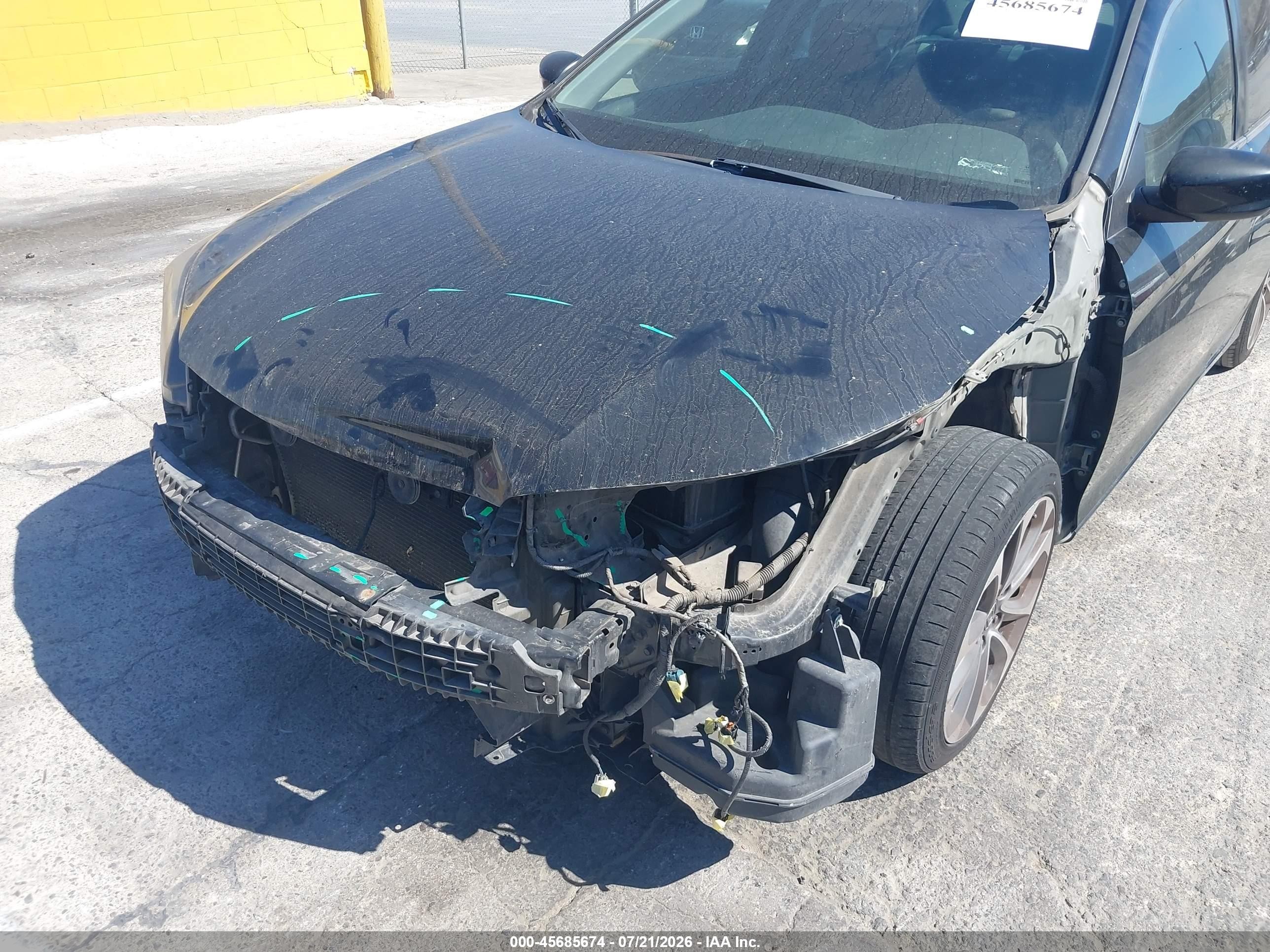 2015 Honda Accord Sport Black vin: 1HGCR2F52FA105368