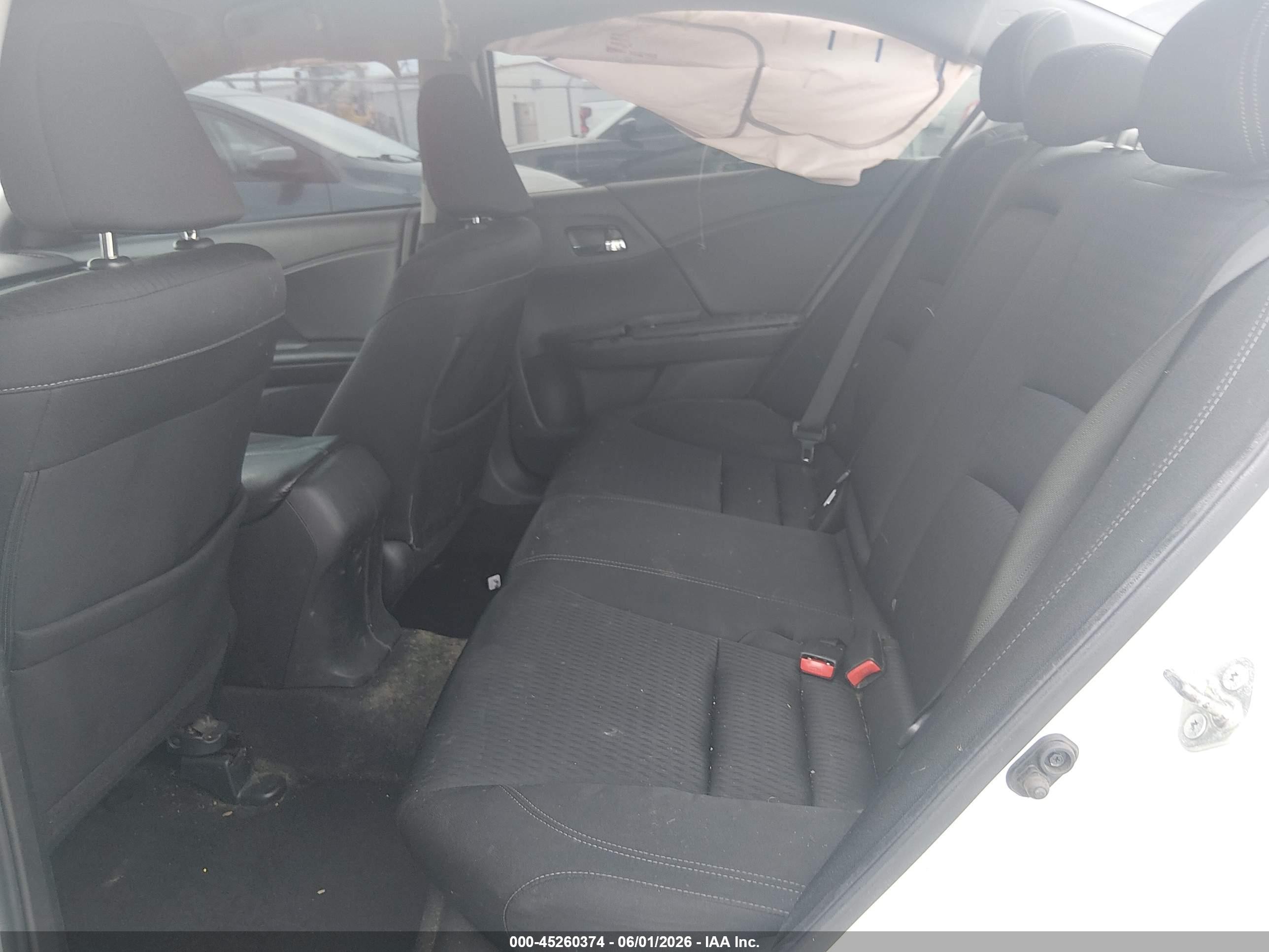 2015 Honda Accord Sport White vin: 1HGCR2F52FA107007