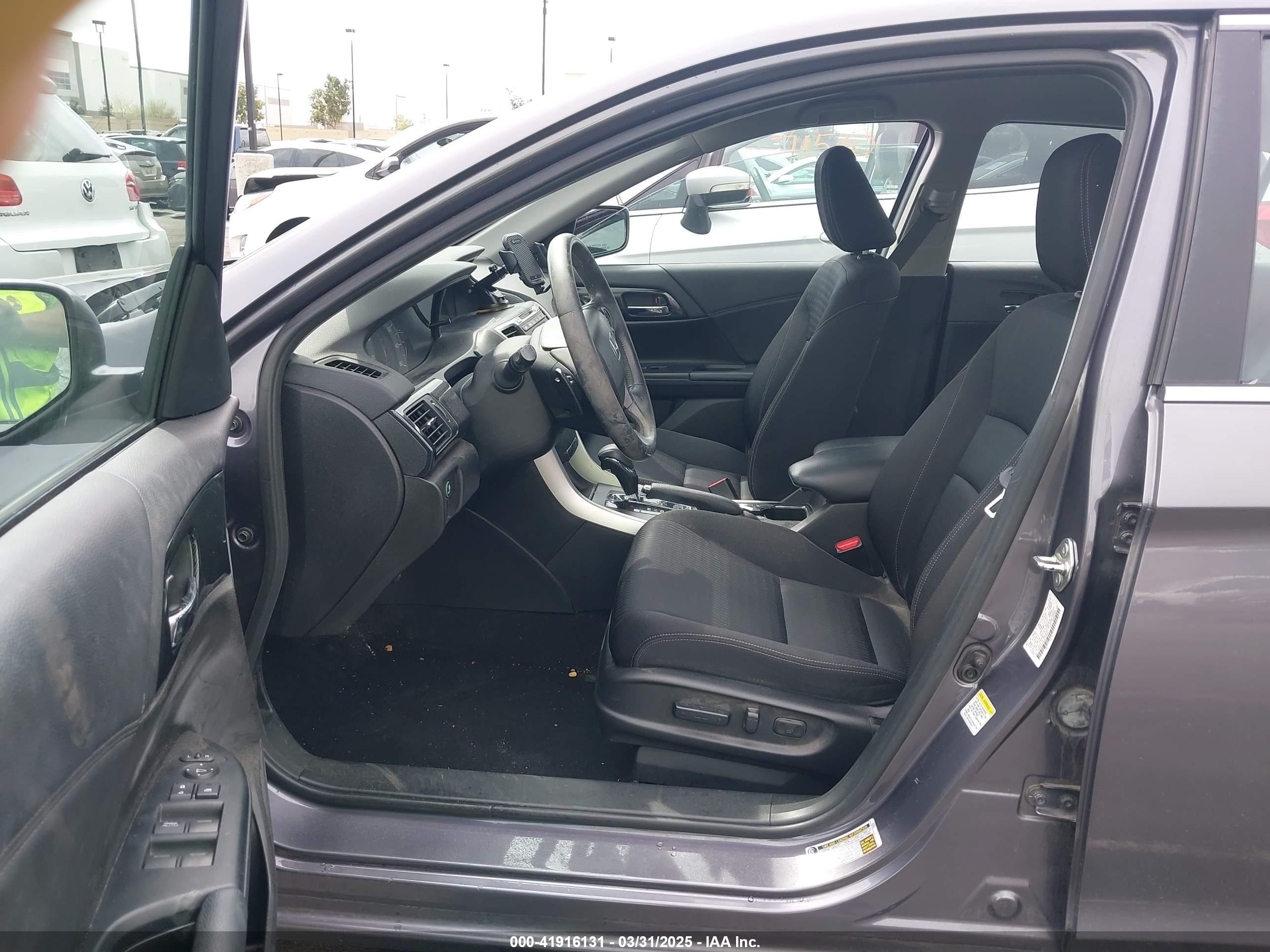 2015 Honda Accord Sport Gray vin: 1HGCR2F52FA109064