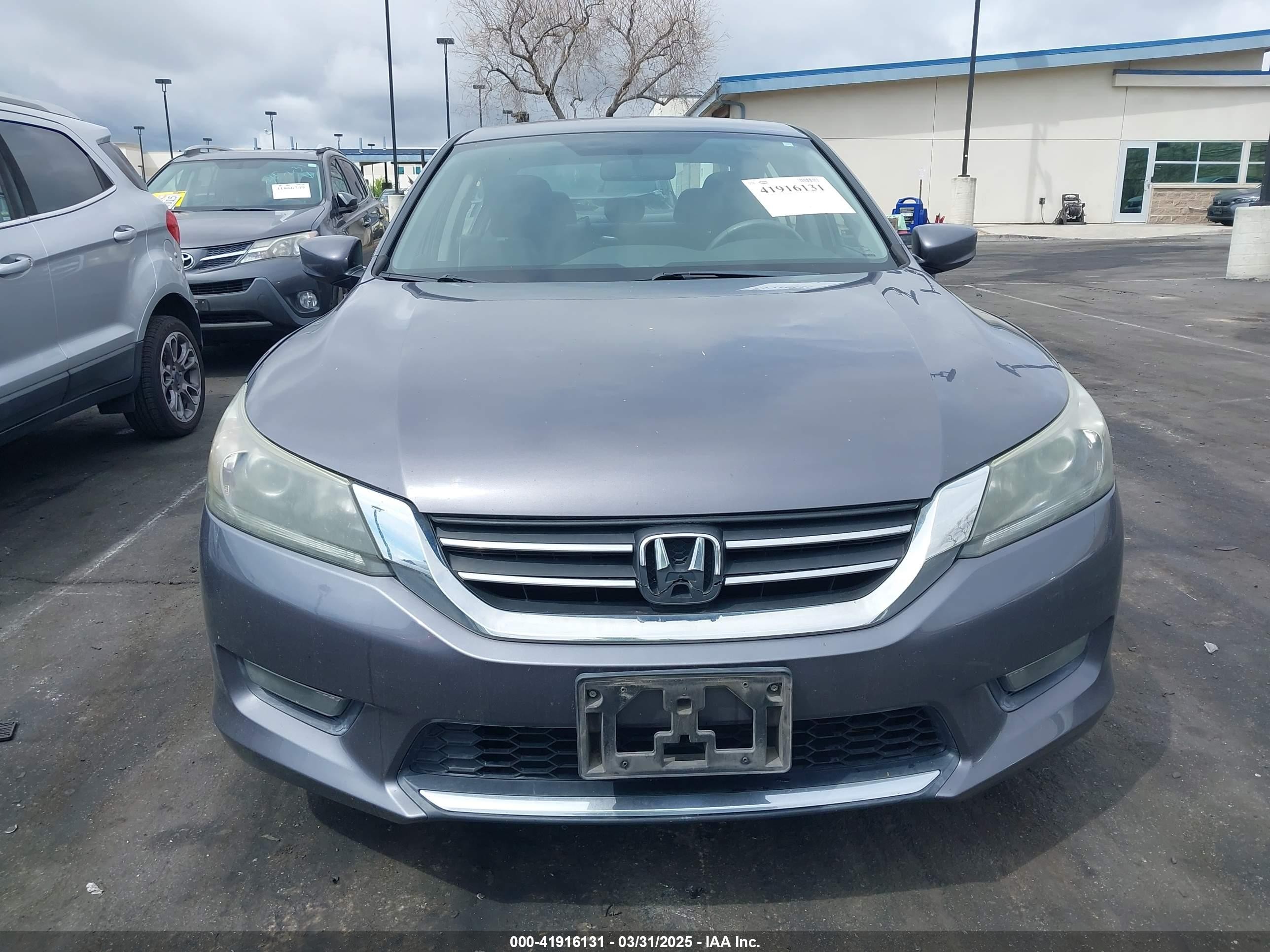 2015 Honda Accord Sport Gray vin: 1HGCR2F52FA109064