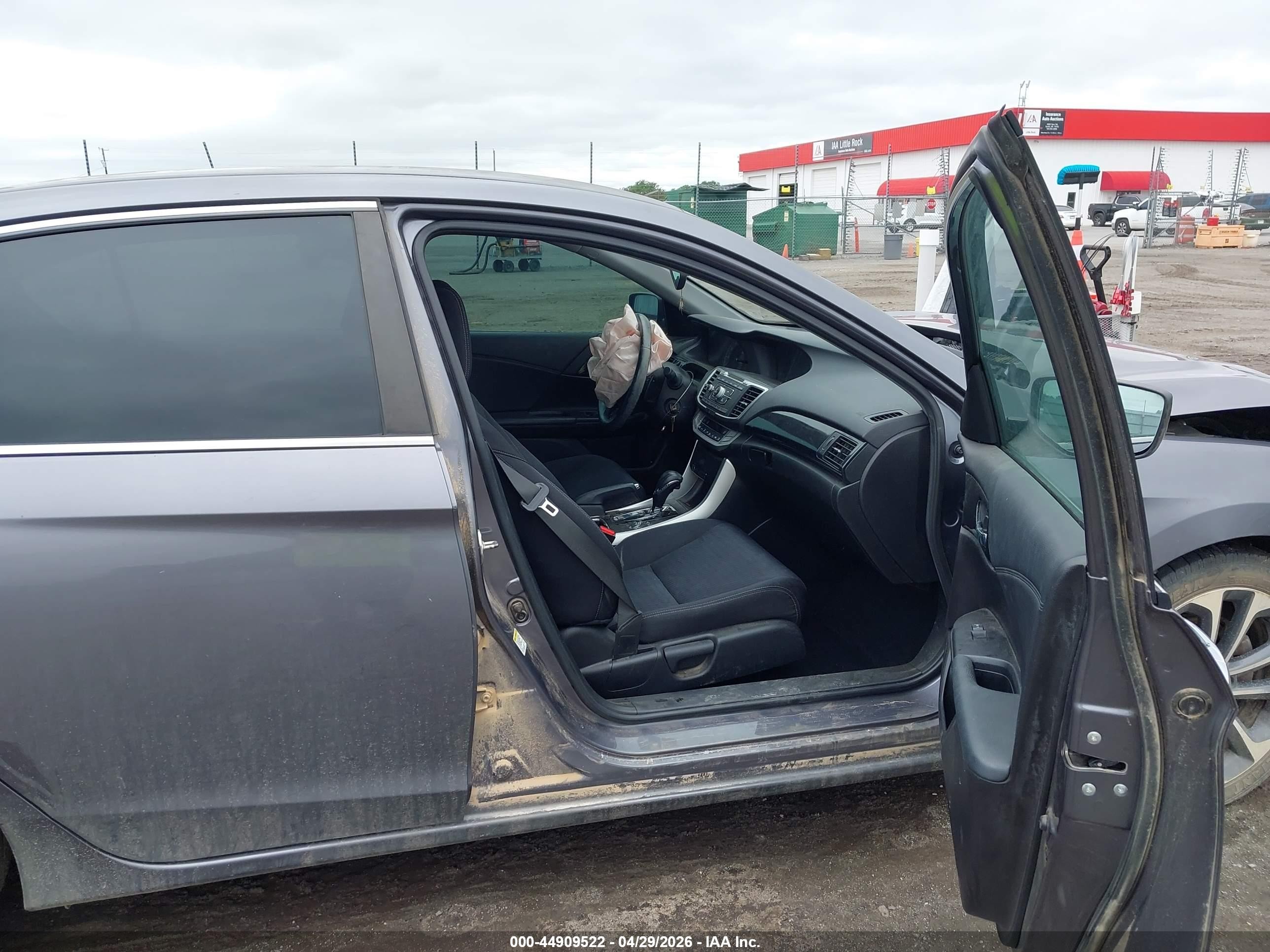 2015 Honda Accord Sport Серый vin: 1HGCR2F52FA121358
