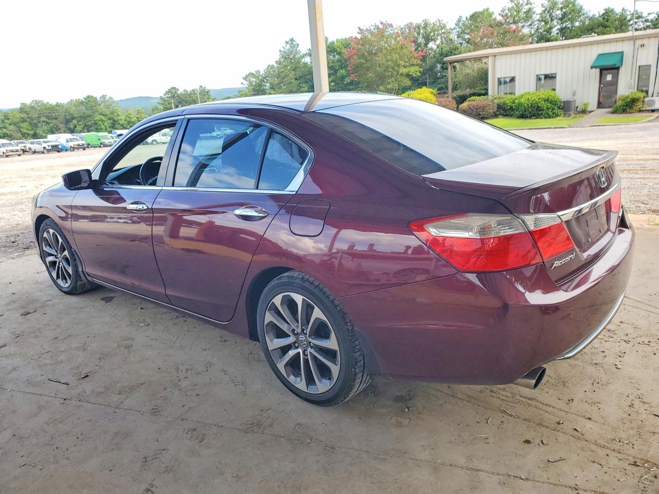 2015 Honda Accord Sport Бордовый vin: 1HGCR2F52FA122607