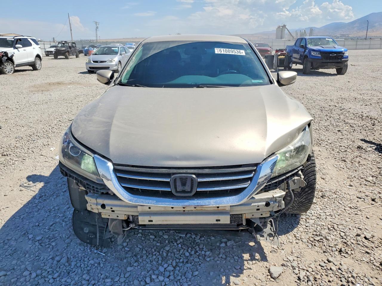 2015 Honda Accord Sport Tan vin: 1HGCR2F52FA132165