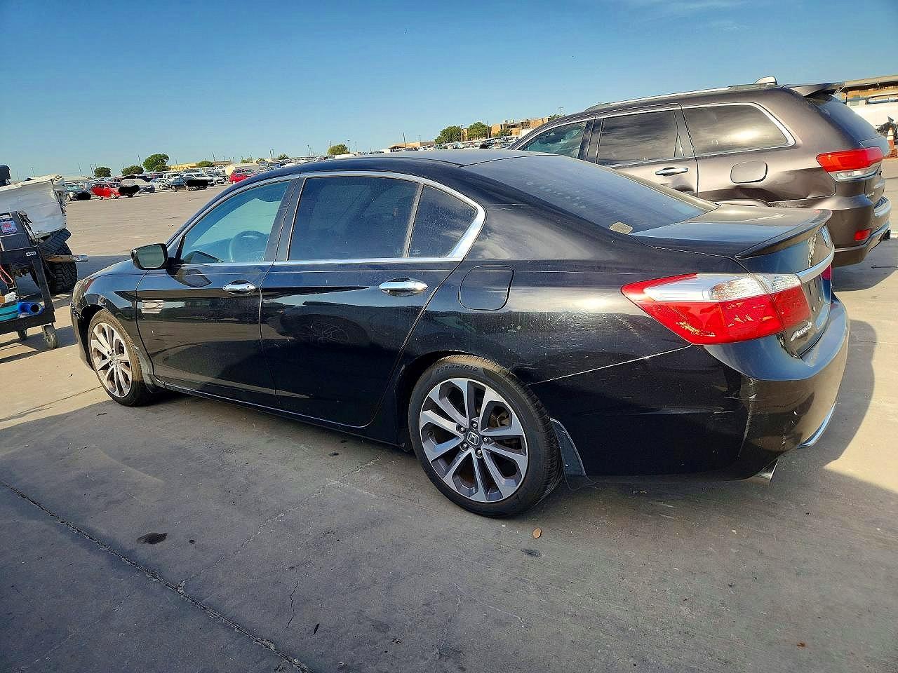 2015 Honda Accord Sport Black vin: 1HGCR2F52FA159348