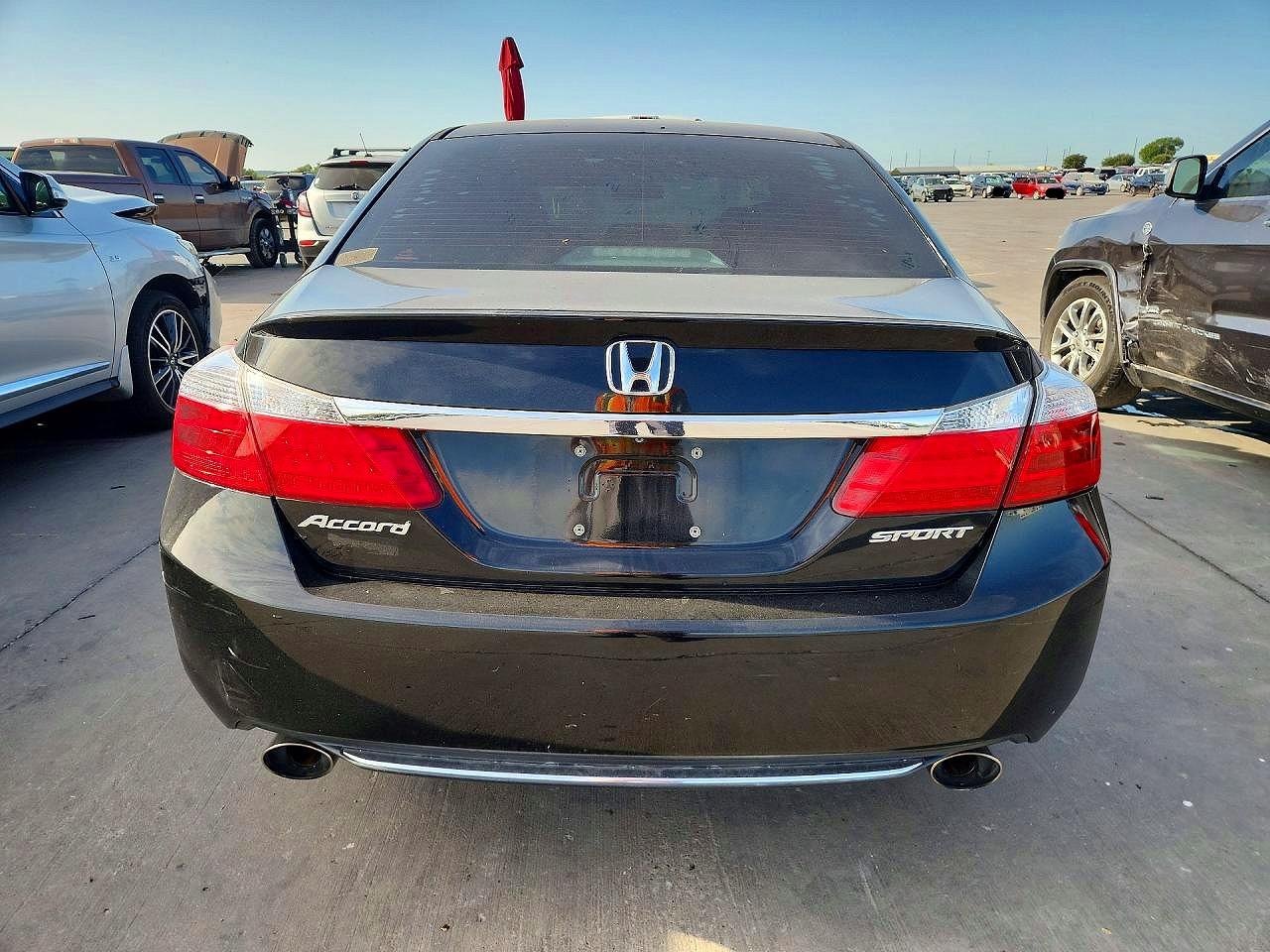 2015 Honda Accord Sport Black vin: 1HGCR2F52FA159348