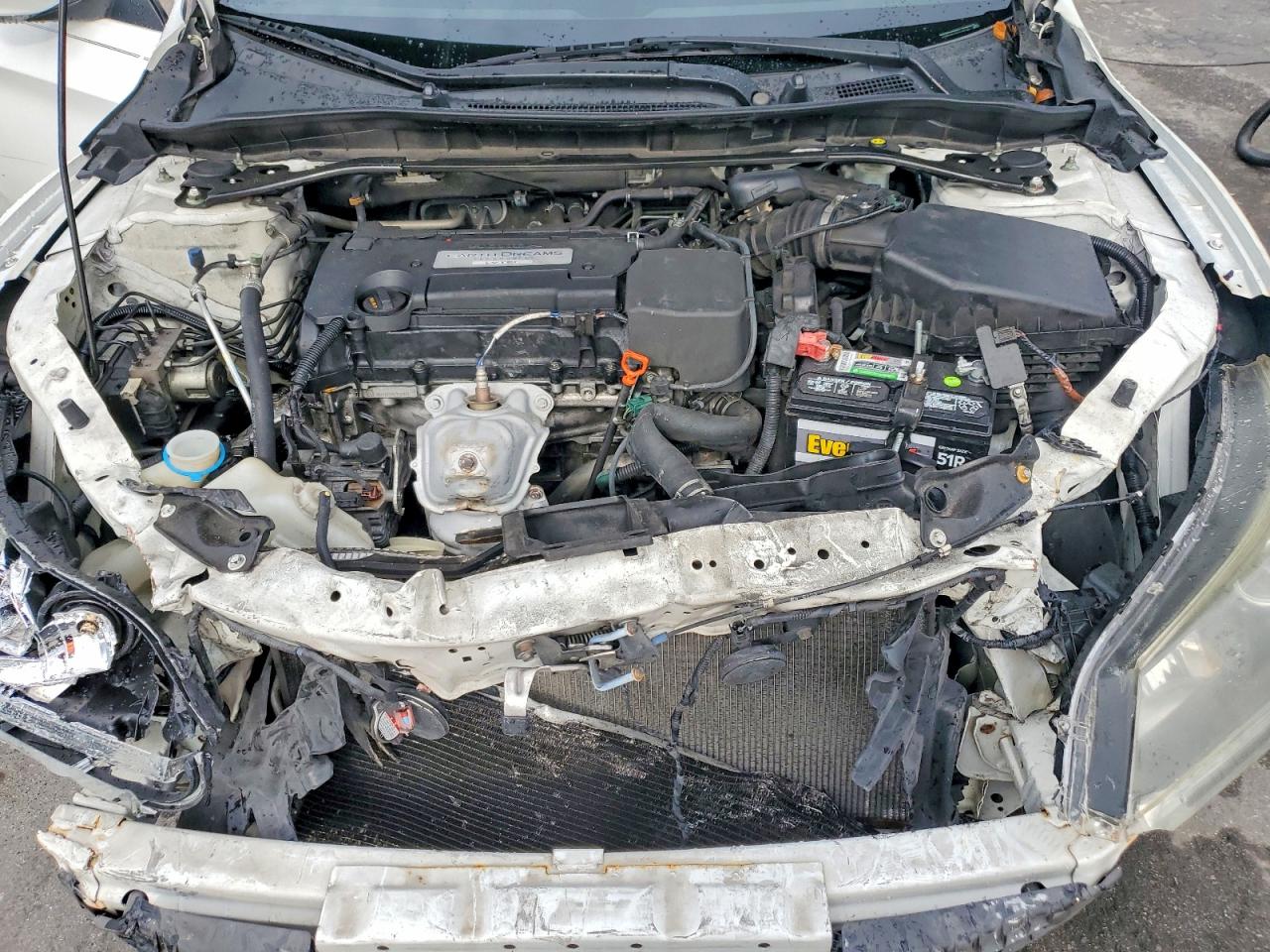 2015 Honda Accord Sport Белый vin: 1HGCR2F52FA193483