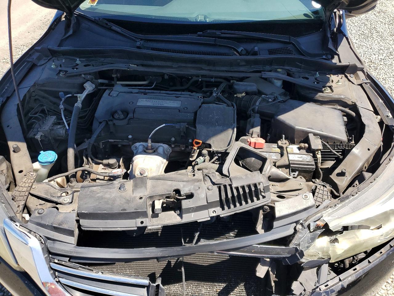 2015 Honda Accord Sport Черный vin: 1HGCR2F52FA205597