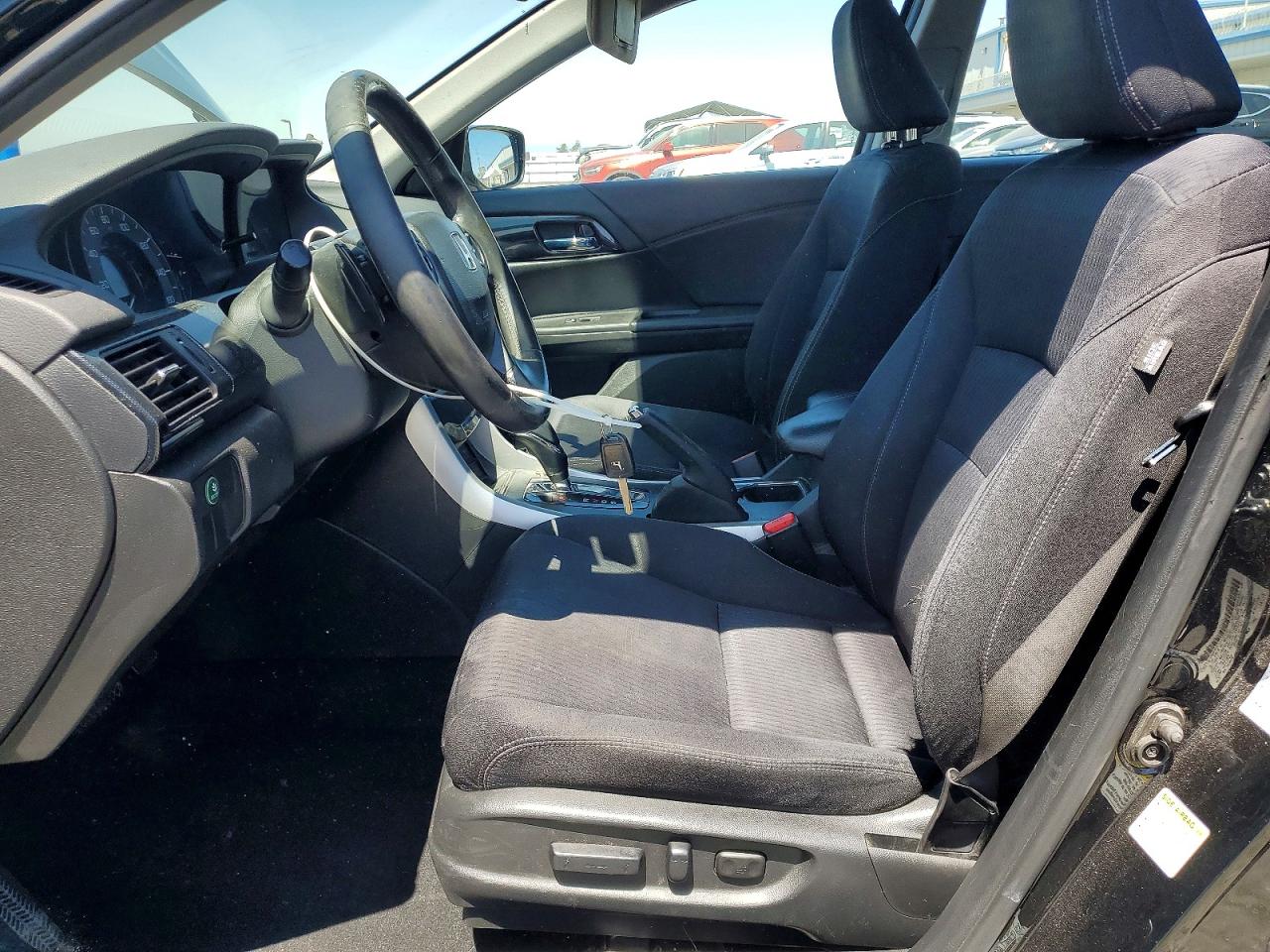 2015 Honda Accord Sport Черный vin: 1HGCR2F52FA205597