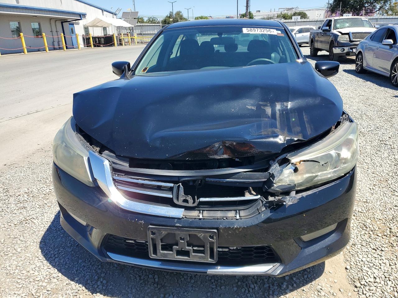 2015 Honda Accord Sport Черный vin: 1HGCR2F52FA205597