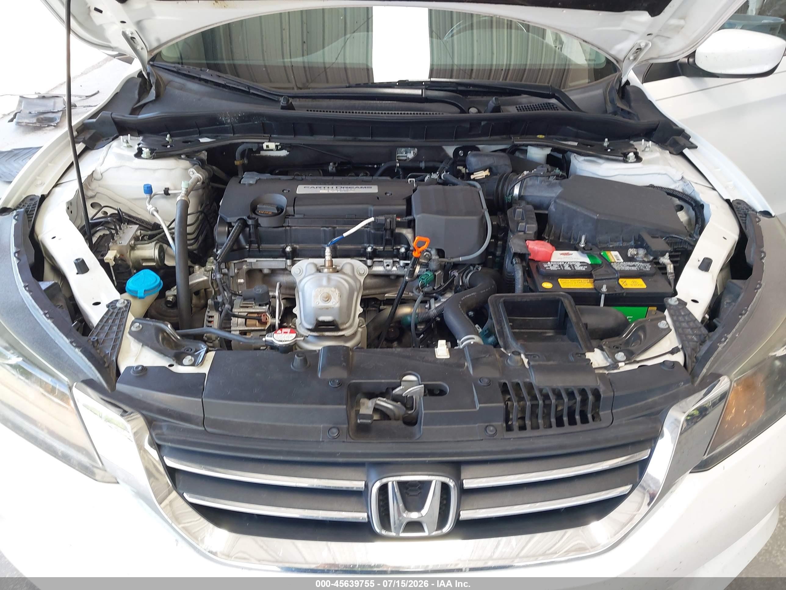 2015 Honda Accord Sport Белый vin: 1HGCR2F52FA205857