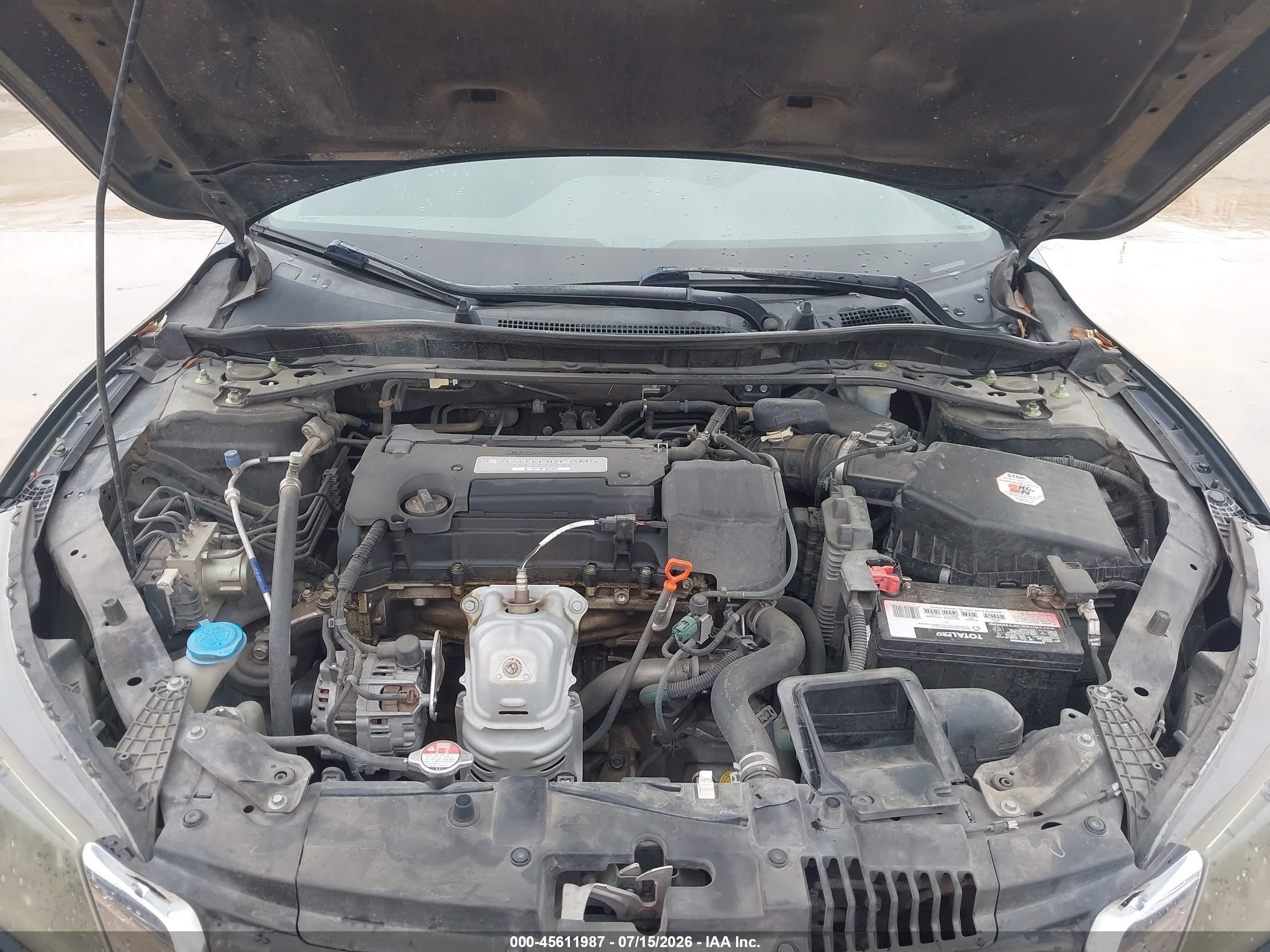2015 Honda Accord Sport Black vin: 1HGCR2F52FA239247