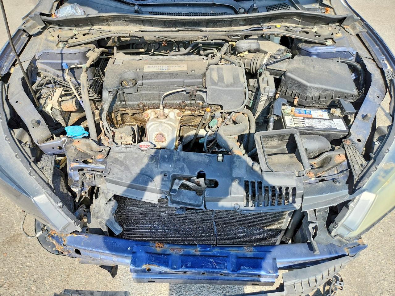 2015 Honda Accord Sport Blue vin: 1HGCR2F52FA253682