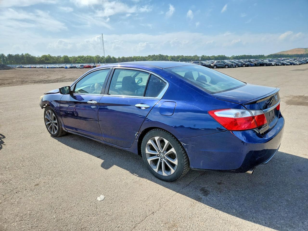 2015 Honda Accord Sport Blue vin: 1HGCR2F52FA253682