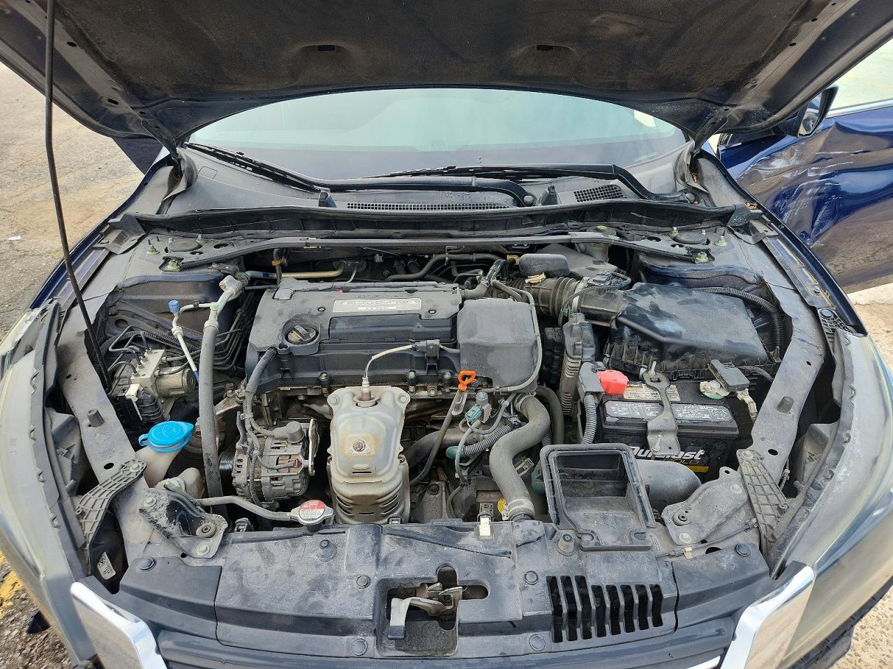 2015 Honda Accord Sport Blue vin: 1HGCR2F52FA262334