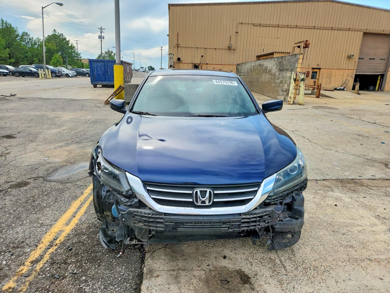 2015 Honda Accord Sport Blue vin: 1HGCR2F52FA262334