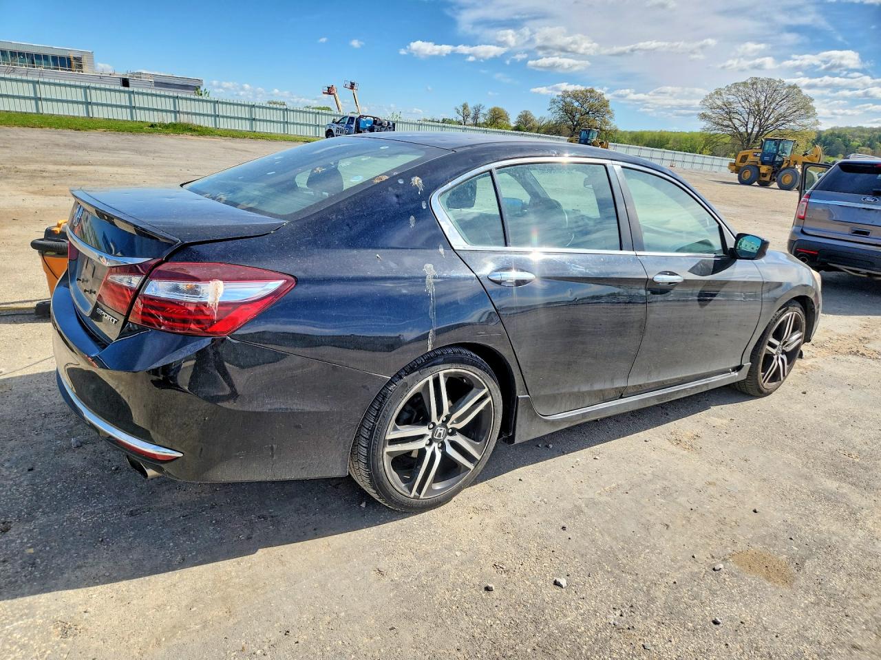 2016 Honda Accord Sport Black vin: 1HGCR2F52GA137755