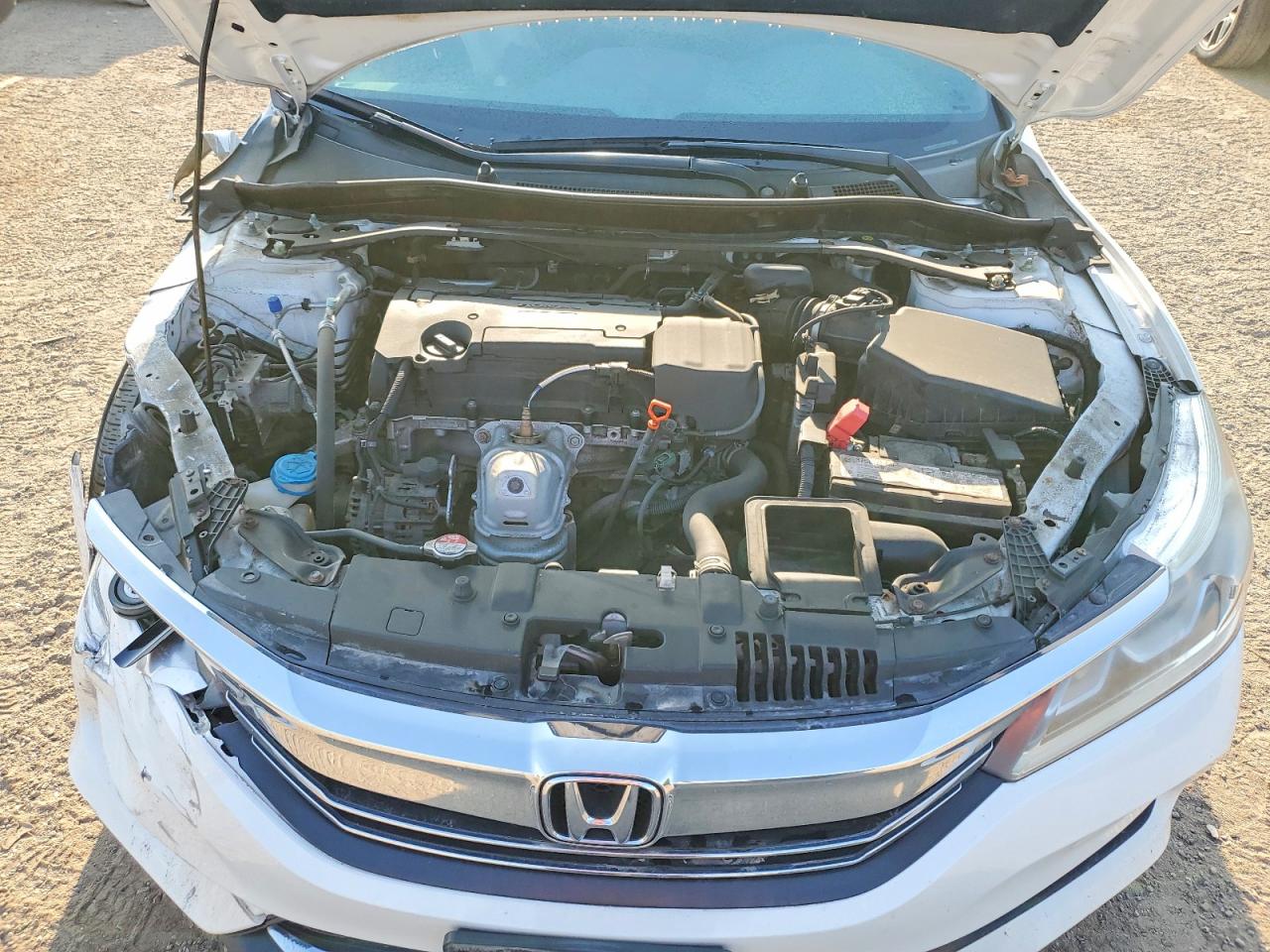 2016 Honda Accord Sport White vin: 1HGCR2F52GA802136