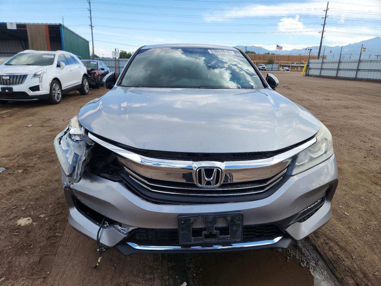 2017 Honda Accord Sport Серебряный vin: 1HGCR2F52HA210964