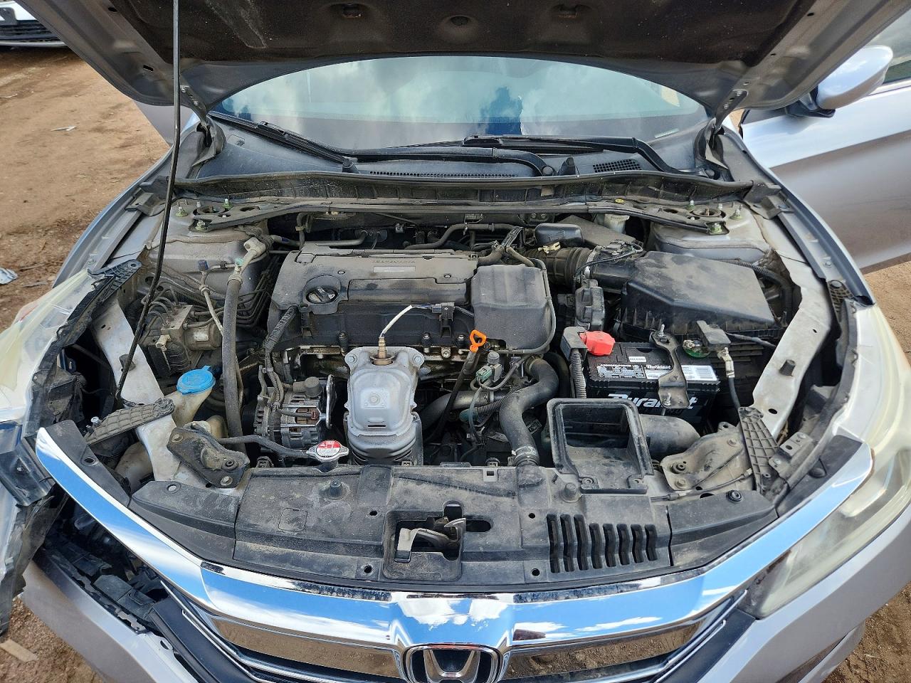 2017 Honda Accord Sport Серебряный vin: 1HGCR2F52HA210964