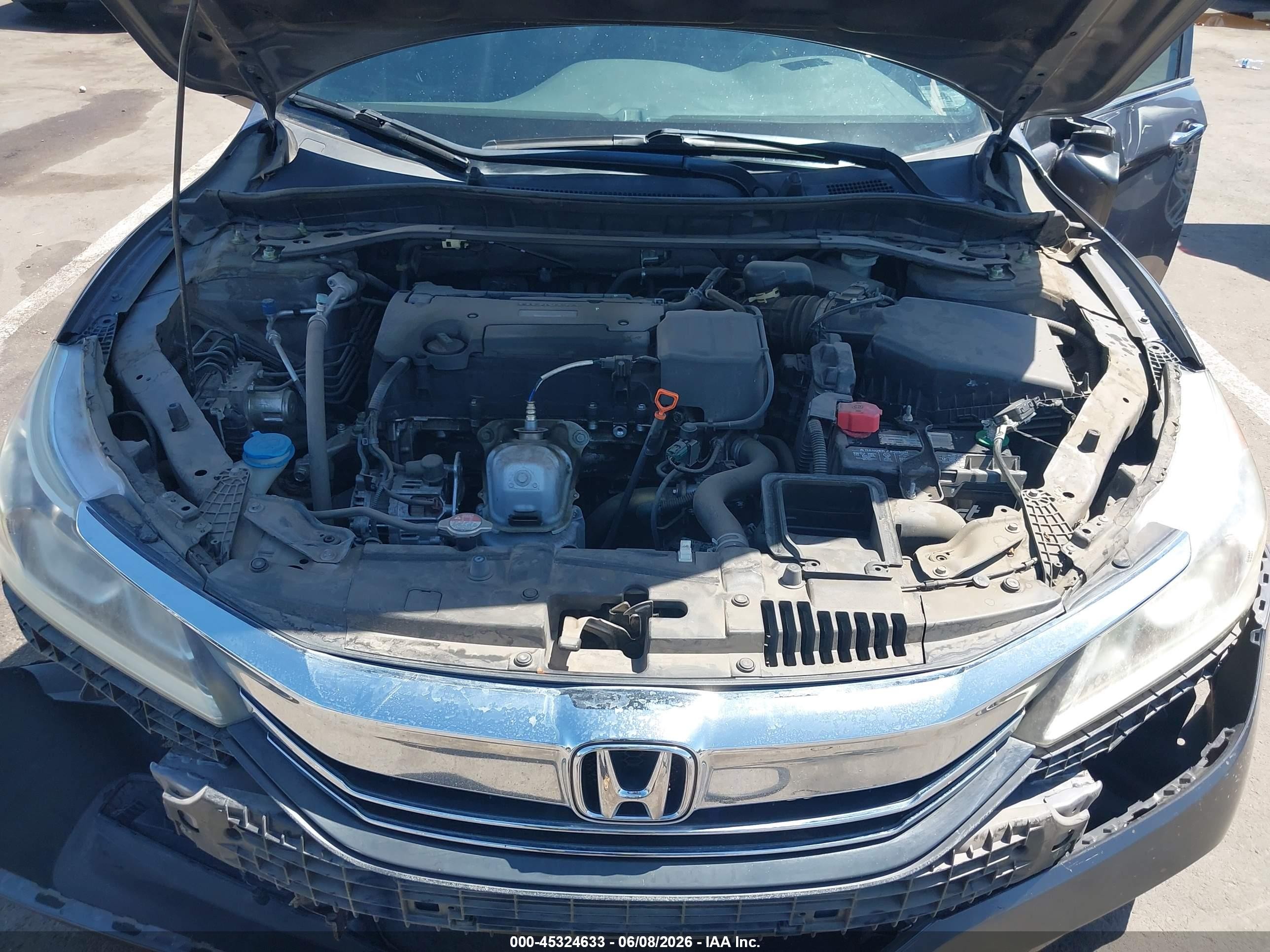 2017 Honda Accord Sport Gray vin: 1HGCR2F52HA271571