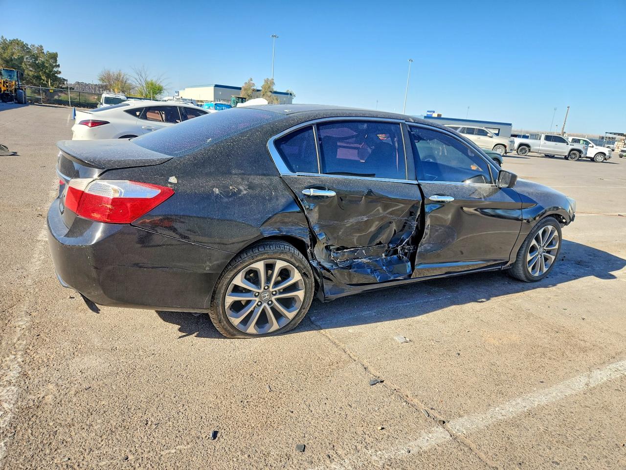 2013 Honda Accord Sport Black vin: 1HGCR2F53DA003994