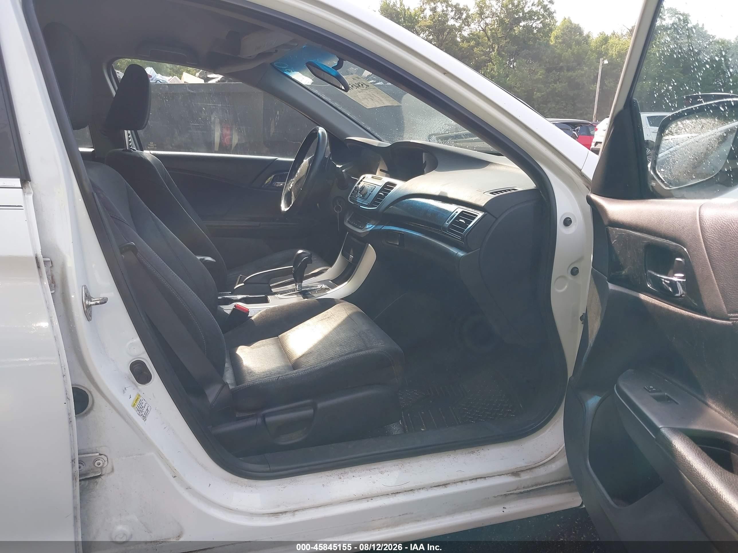 2013 Honda Accord Sport White vin: 1HGCR2F53DA005406
