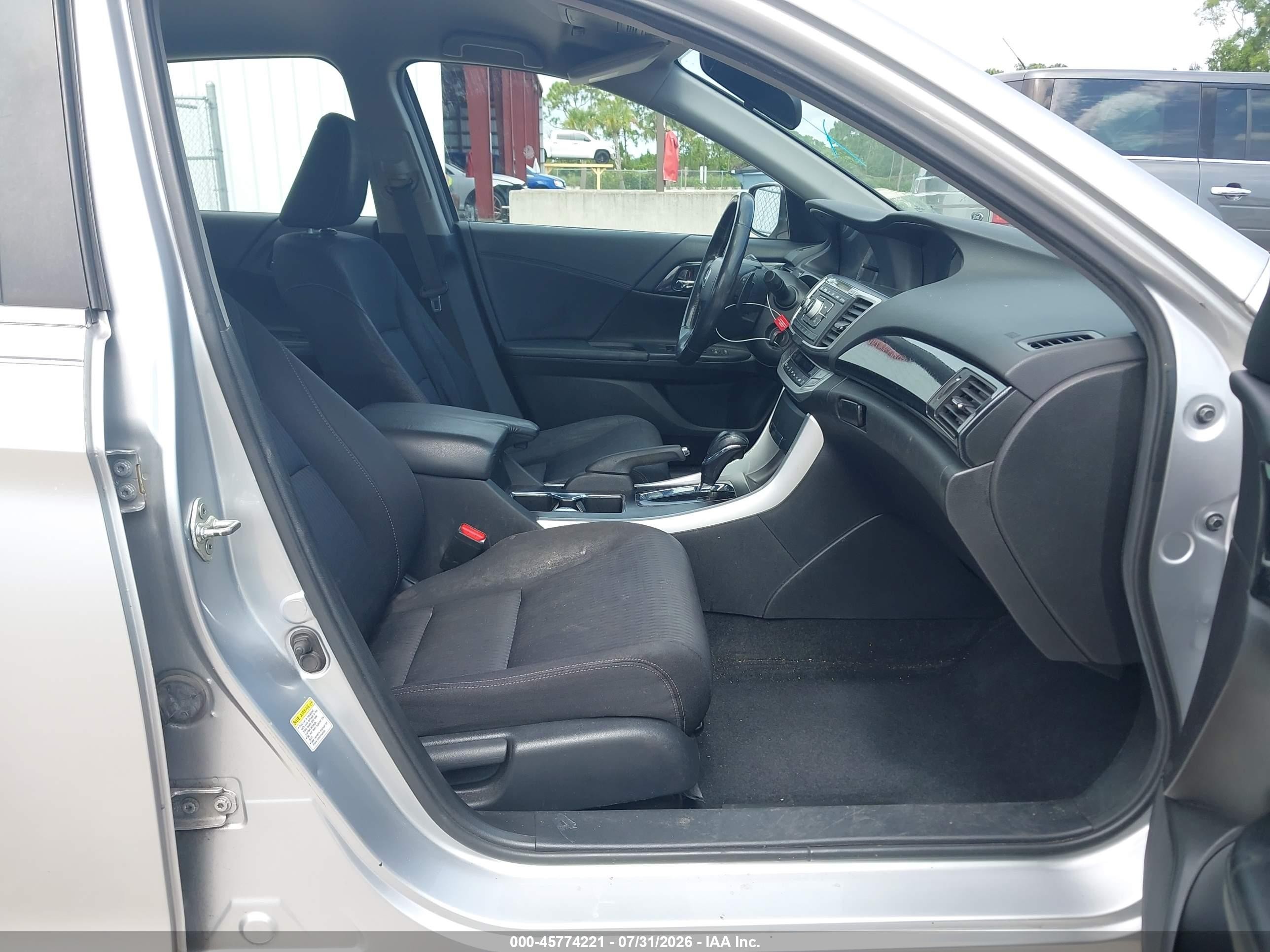 2013 Honda Accord Sport Silver vin: 1HGCR2F53DA021234