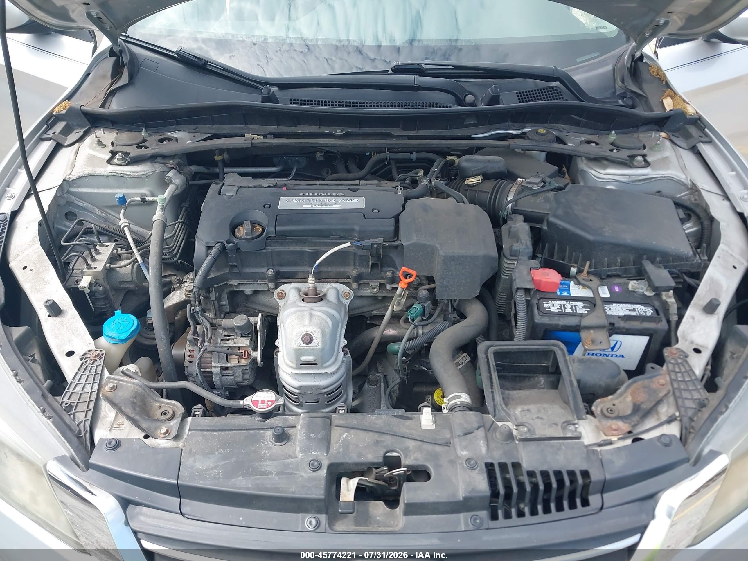 2013 Honda Accord Sport Silver vin: 1HGCR2F53DA021234