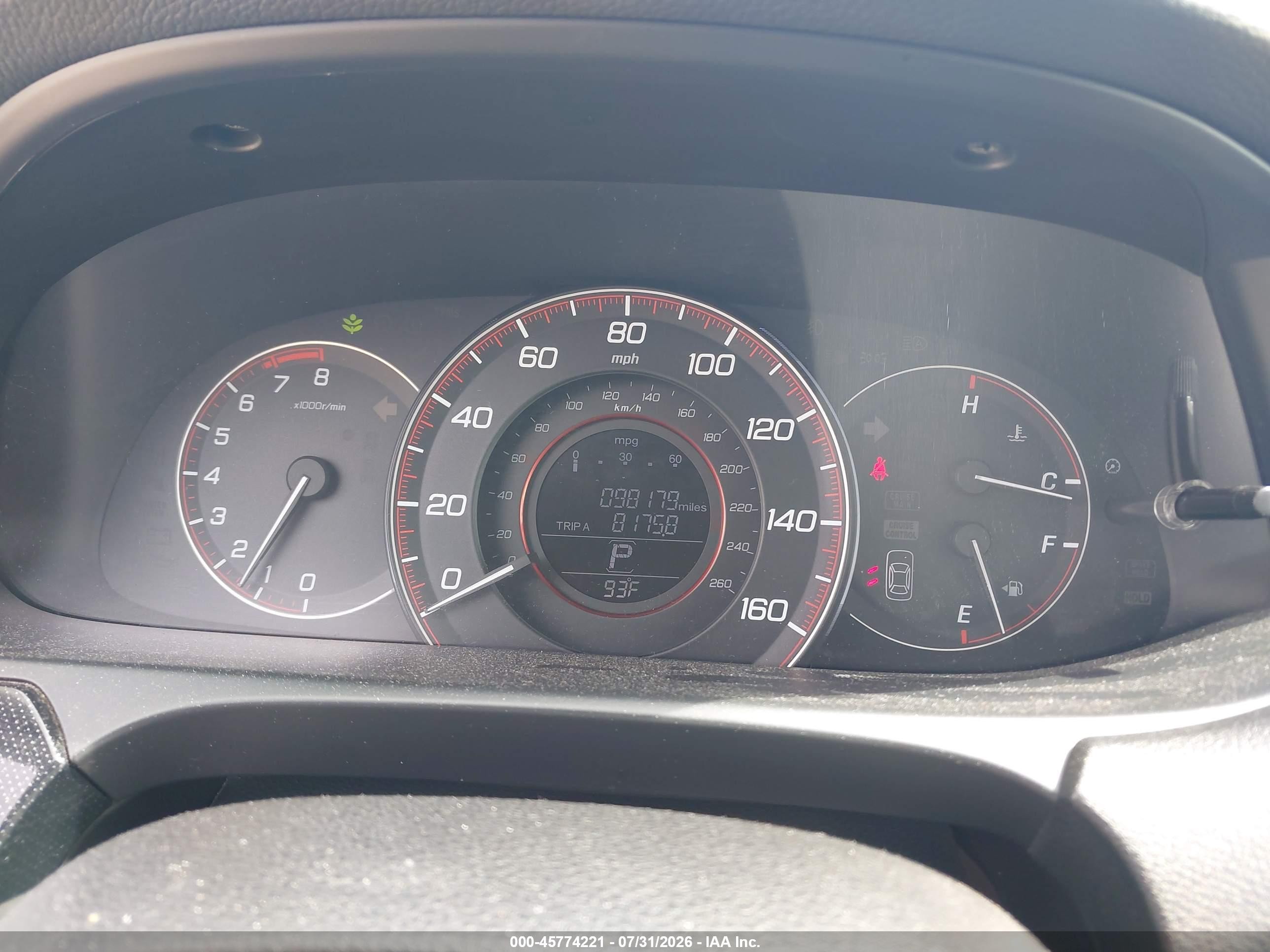 2013 Honda Accord Sport Silver vin: 1HGCR2F53DA021234